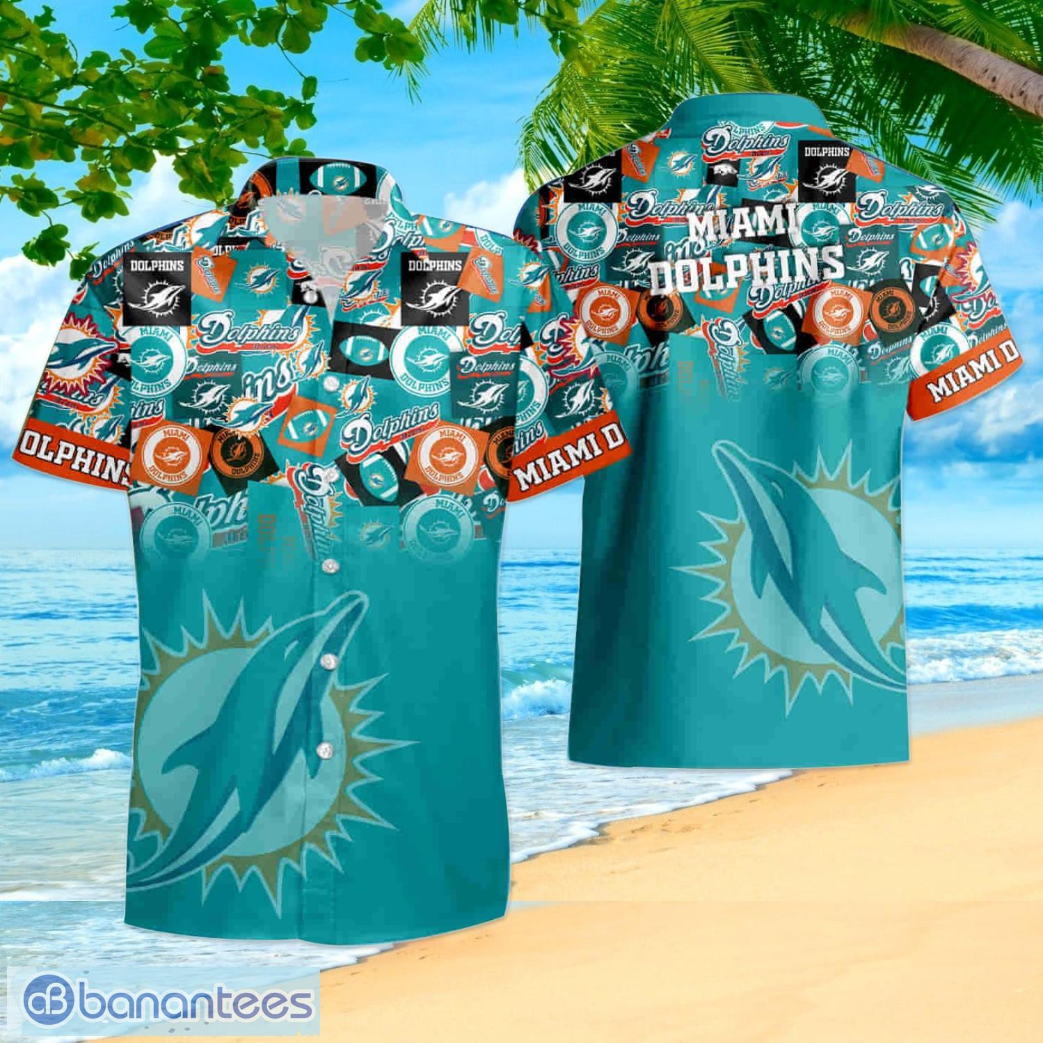 Miami Dolphins Hawaiian Shirt Summer Vacation Shirt For Fans