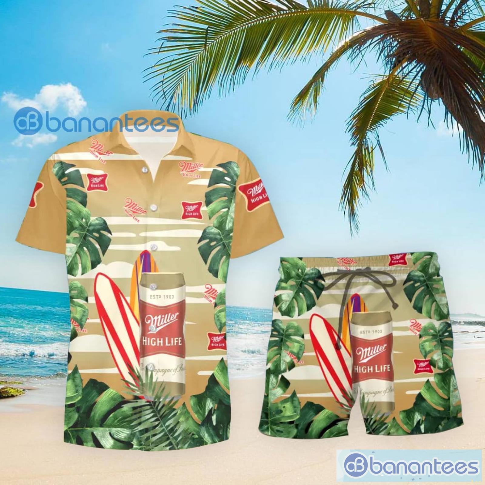 Coor Light Beer Funny Hawaiian Shirt And Short - Banantees