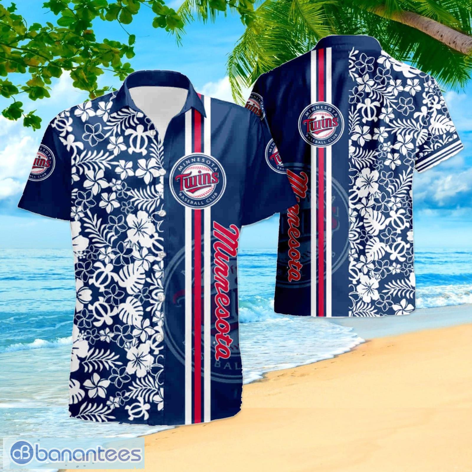 MLB Minnesota Twins Logo Hot Hawaiian Shirt Gift For Men And Women