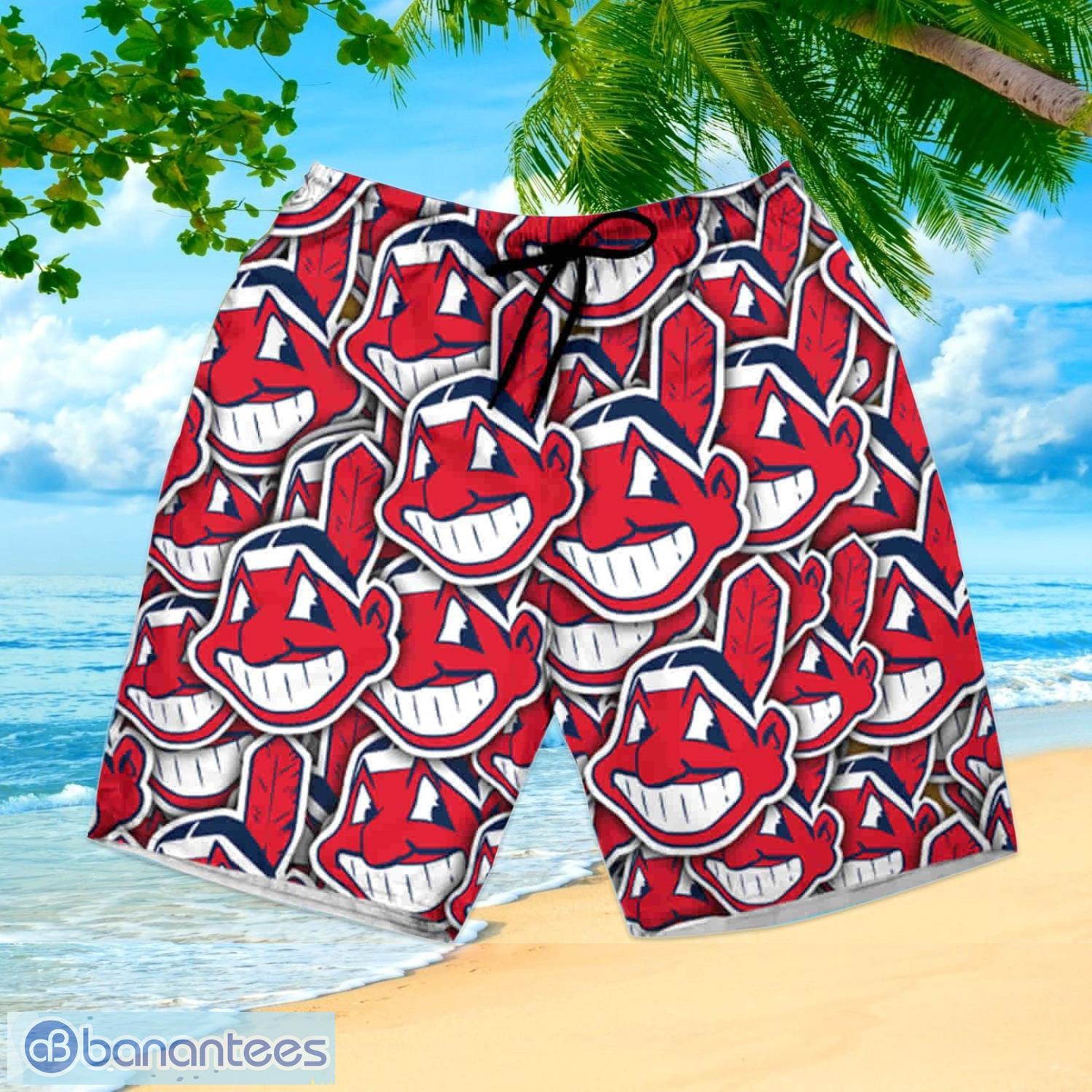 Cleveland Indians MLB Tropical Summer Gift Hawaiian Shirt And Shorts -  Banantees