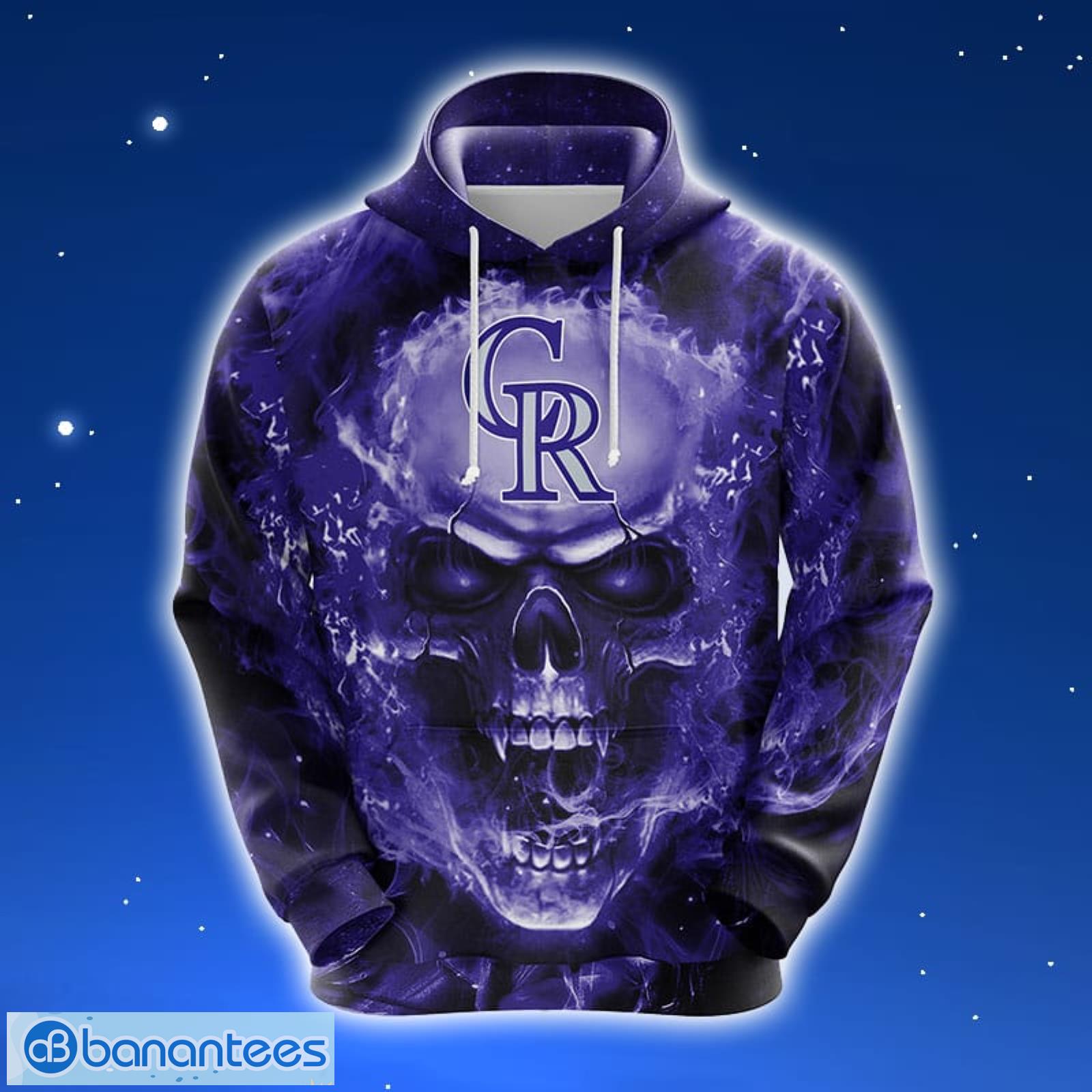 MLB Detroit Tigers Skull Funny Hoodie, Zip Hoodie 3D All Over Print