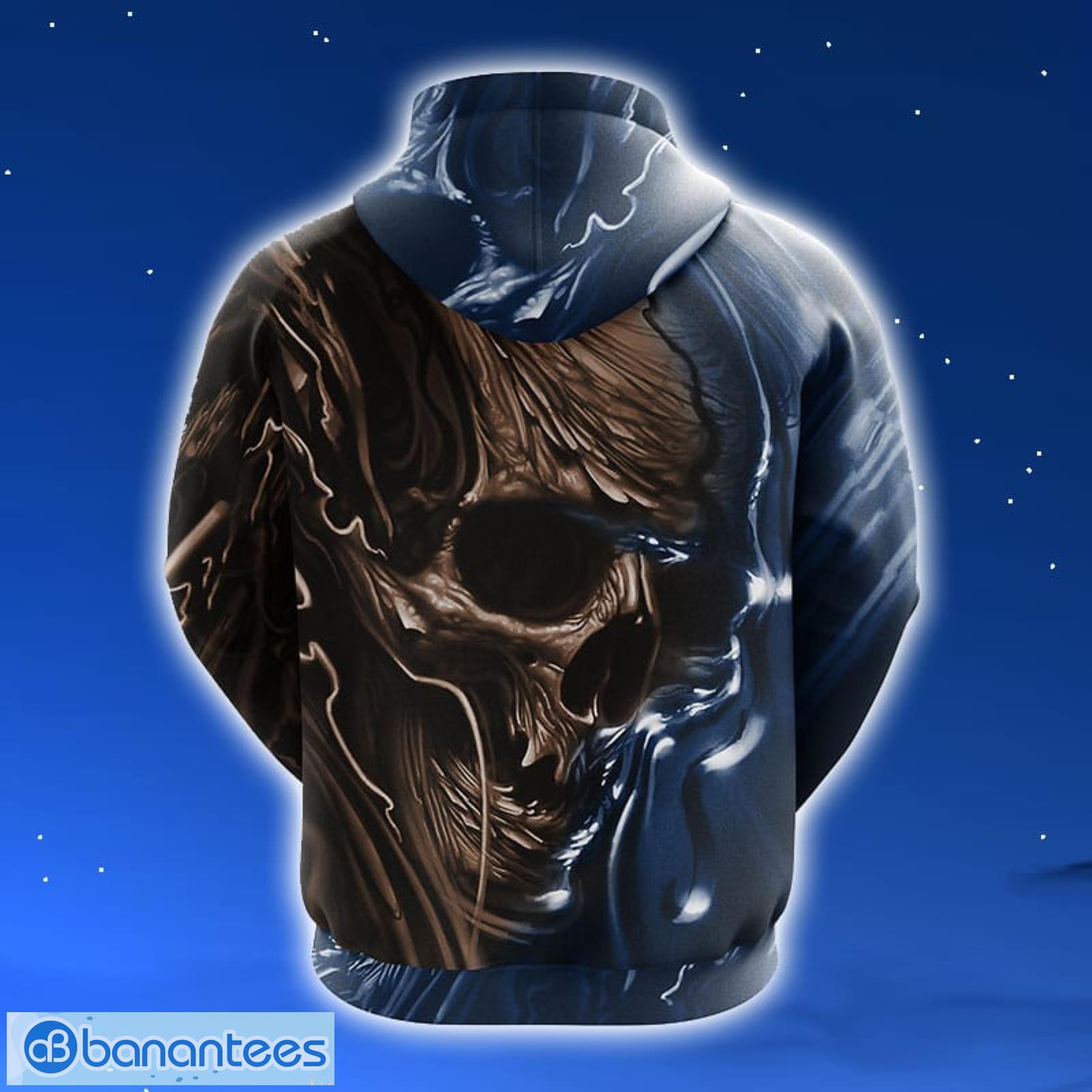 Detroit Tigers Skull Hold Logo Full Print 3D Hoodie And Zipper For Men  Women - T-shirts Low Price