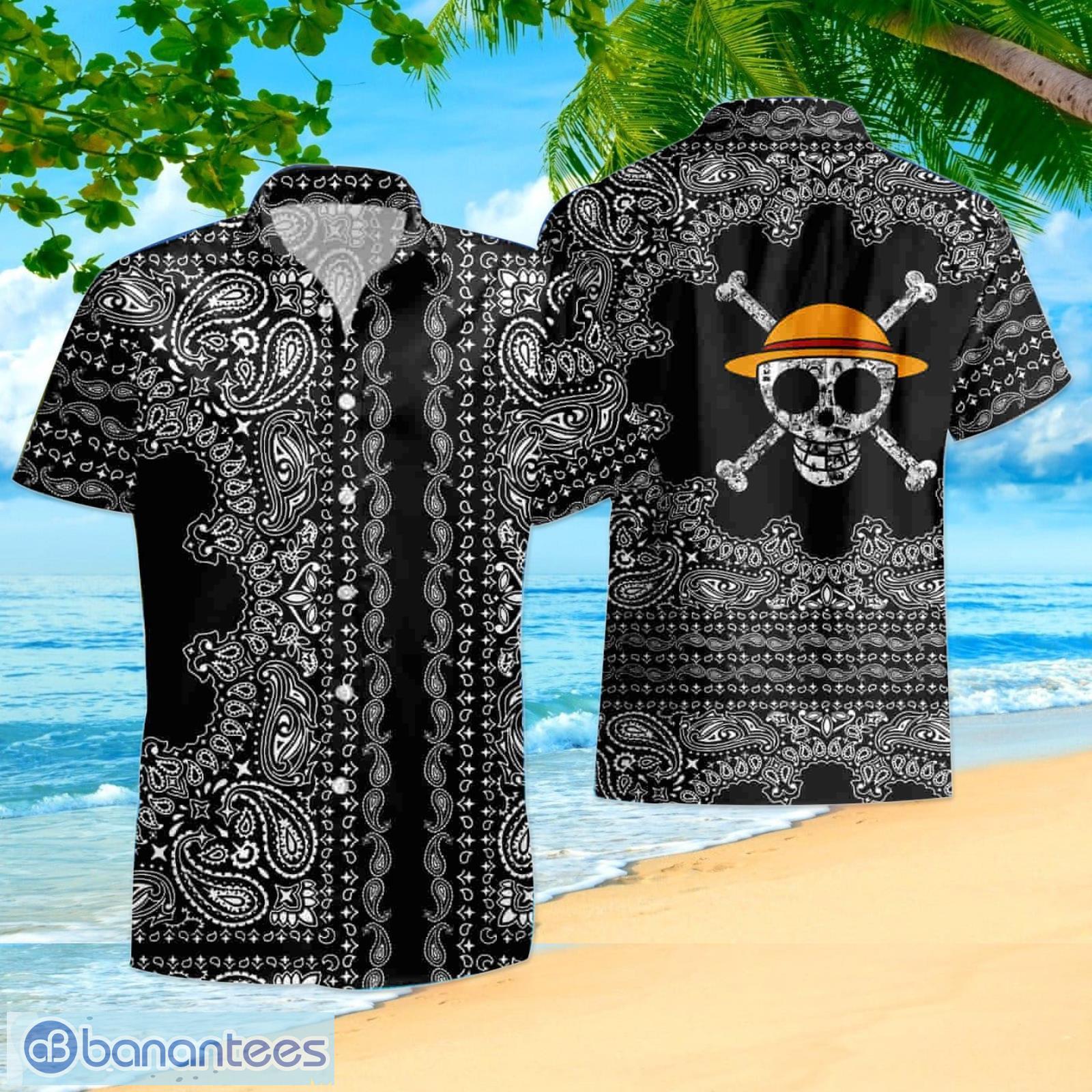 Monkey D Luffy One Piece Skull Summer Hawaiian Shirt And Shorts