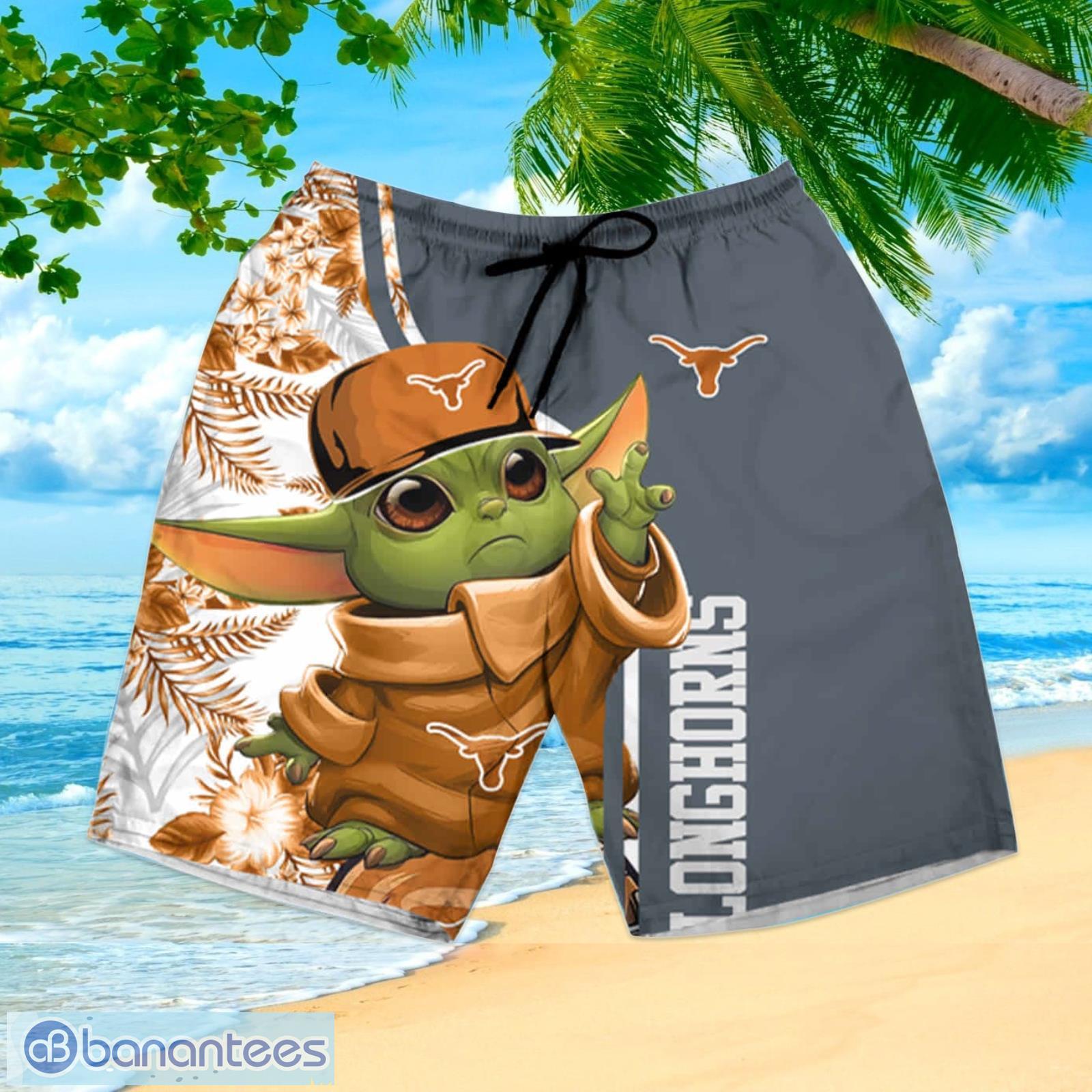 Atlanta Braves Baby Yoda Lover Tropical Style Hawaiian Shirt And Shorts -  Banantees