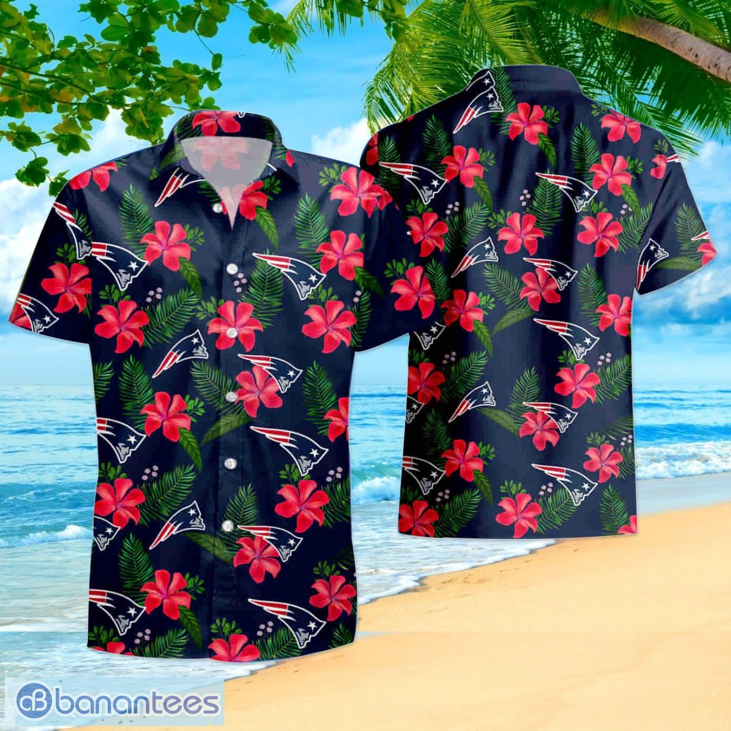 New England Patriots NFL Custom Name Hawaiian Shirt Summer Shirt