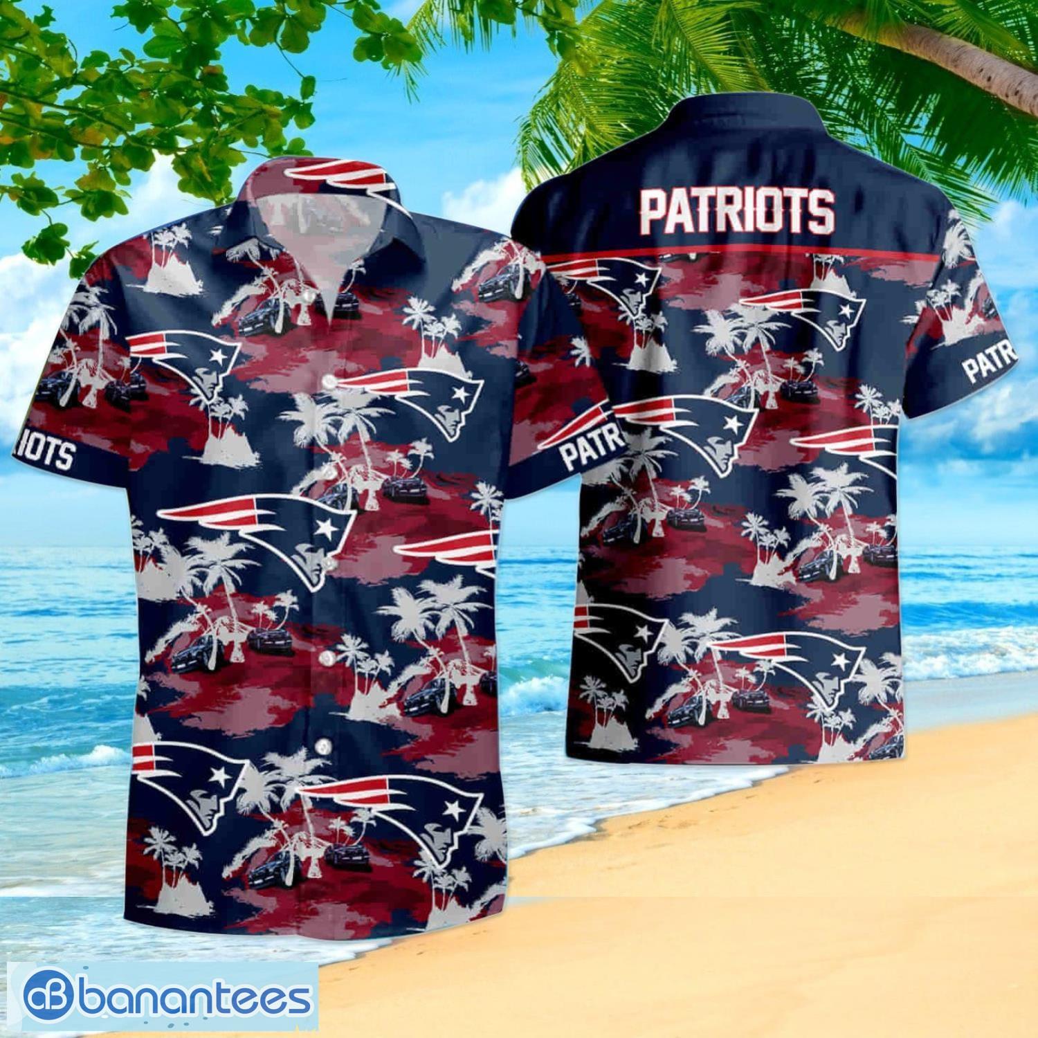 Customized New England Patriots NFL Flower Summer Tropical