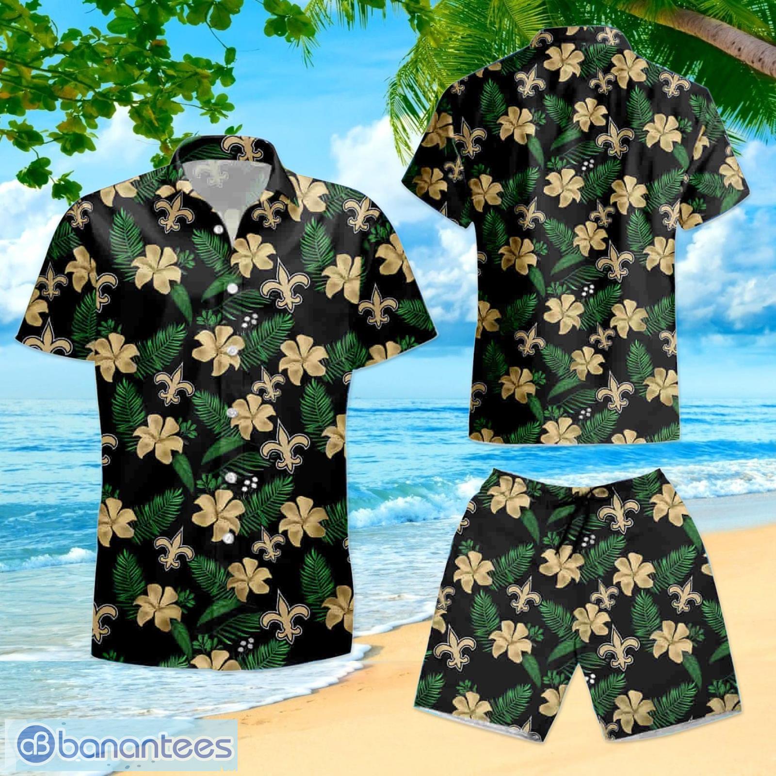 New Orleans Saints Summer Hawaiian Shirt And Shorts - Banantees