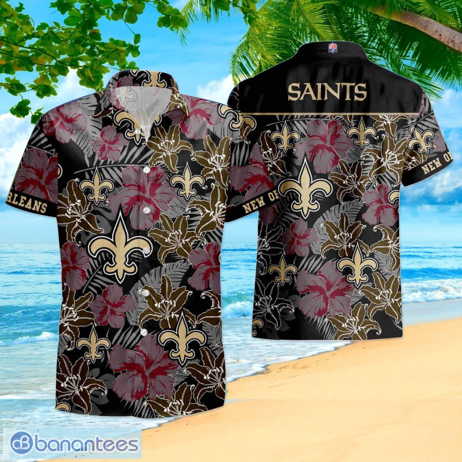 New Orleans Saints Hawaiian Shirt Nfl Football Personalized Button