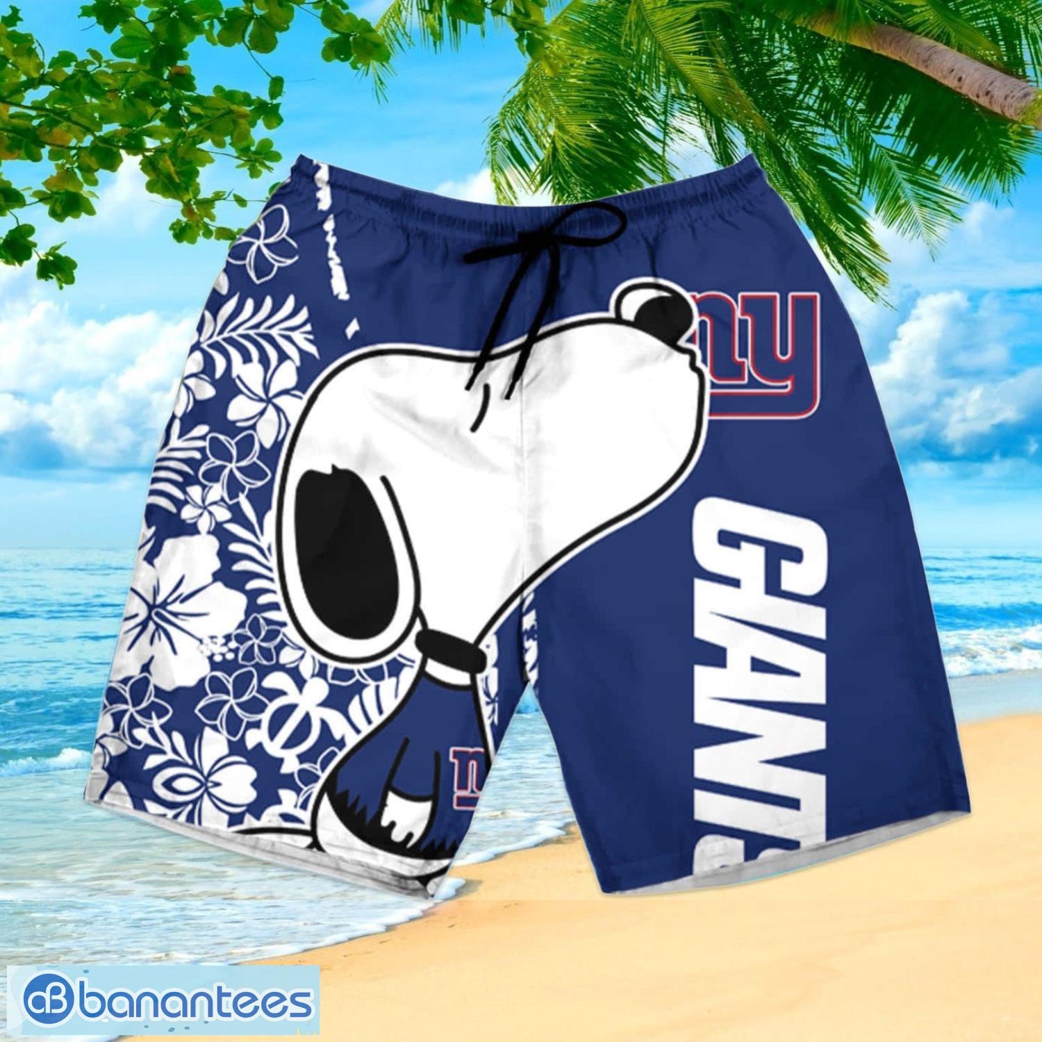 New York Giants Snoopy Hawaiian Shirt For Men For Men –