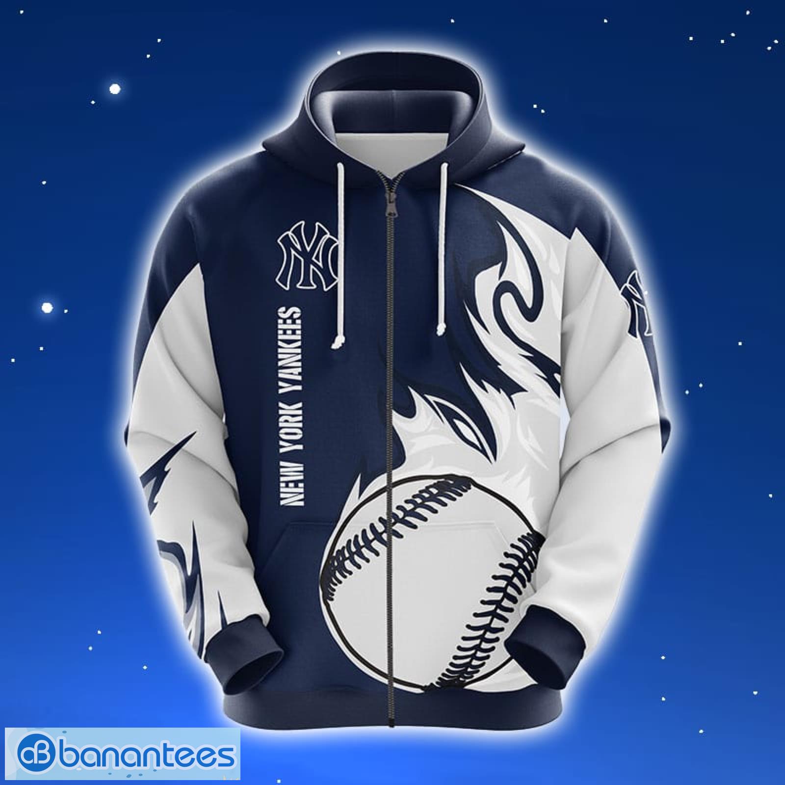New York Yankees All Over Print 3D Hoodie Zipper, Ny Yankees Fan Gift -  T-shirts Low Price