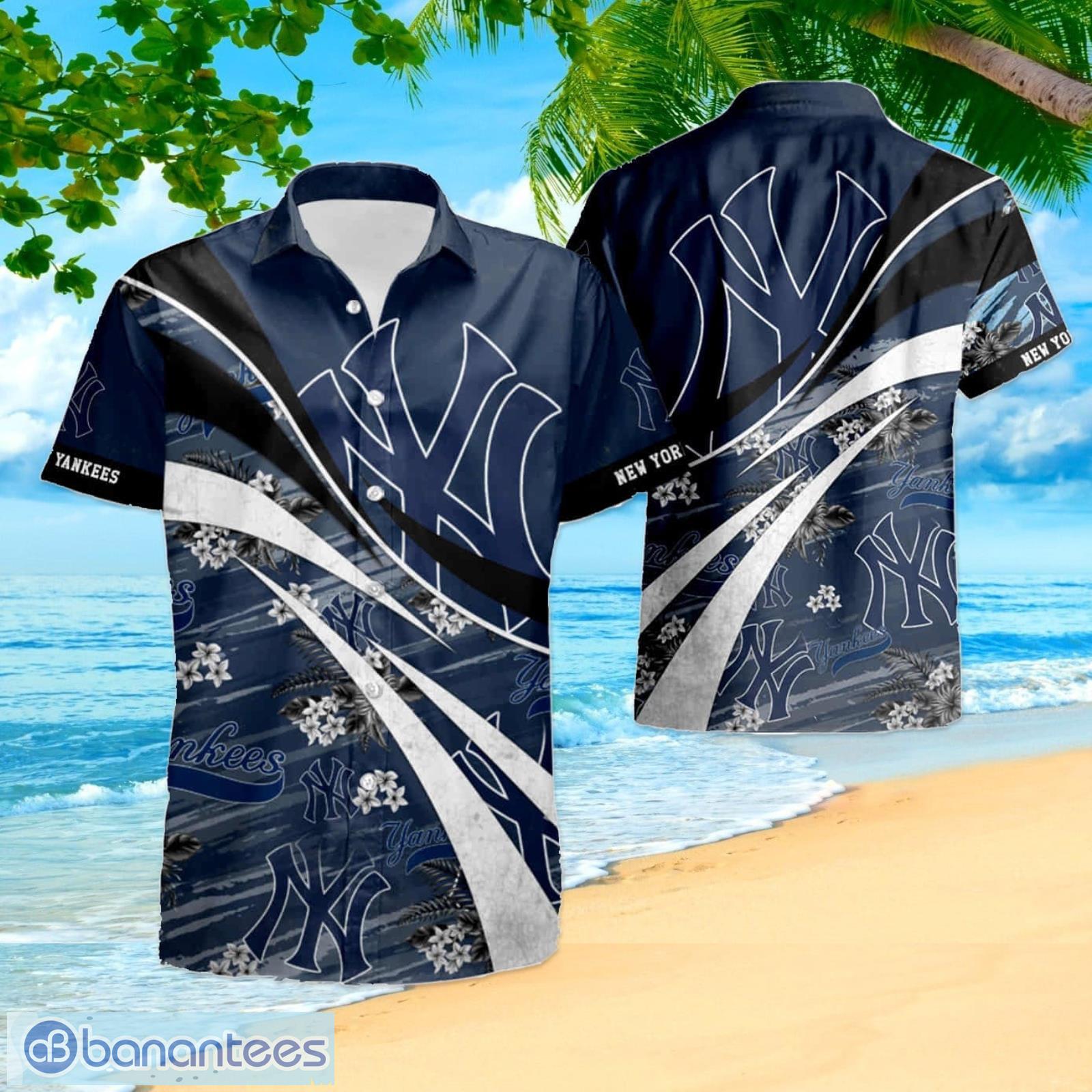 Newyork Yankees Hawaii Style Shirt Trending Summer Hawaiian Shirt