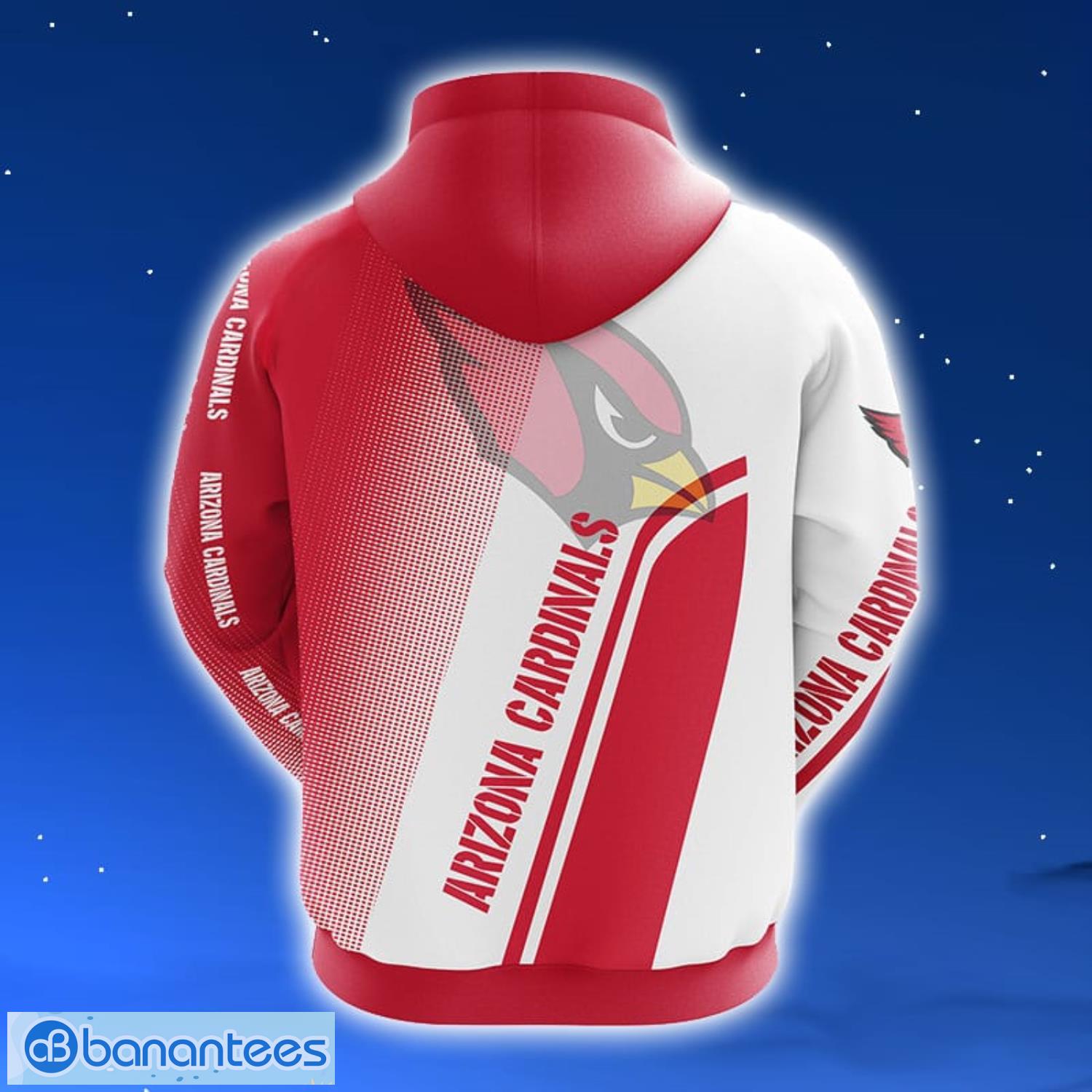 NFL Arizona Cardinals Red Unisex 3D Hoodie Zip Hoodie For Men And Women  Sport Gift - Banantees