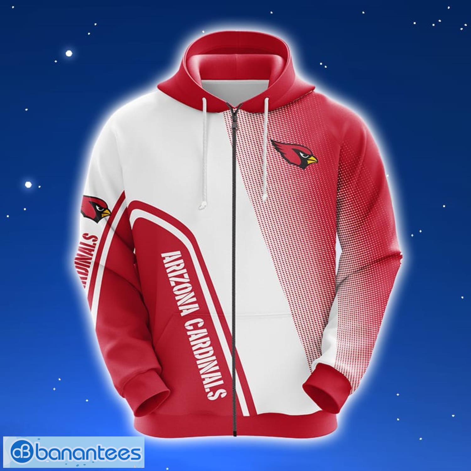 NFL Arizona Cardinals Red Unisex 3D Hoodie Zip Hoodie For Men And Women Sport Gift Product Photo 1