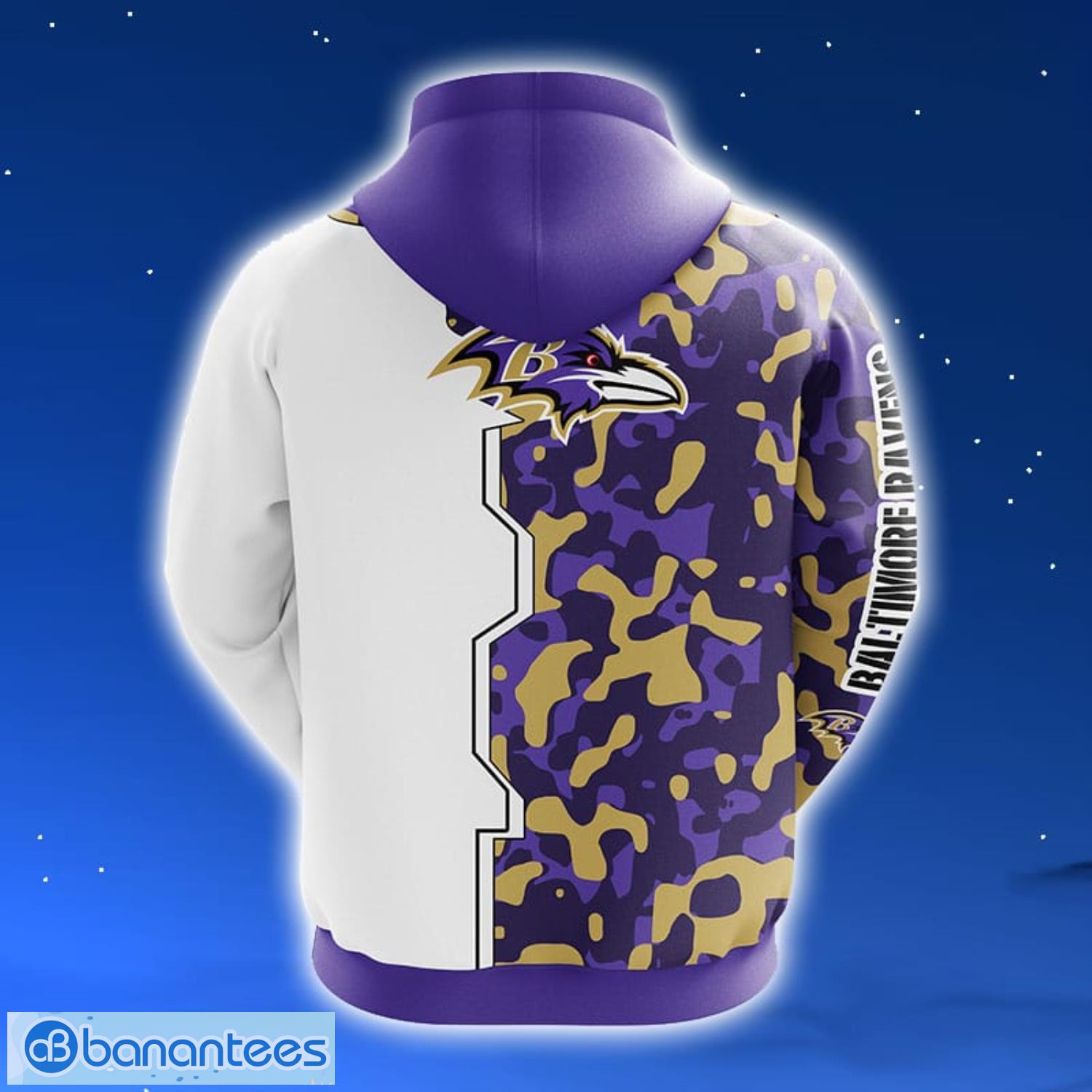 Baltimore Ravens NFL Special Camo Hunting Personalized Hoodie T