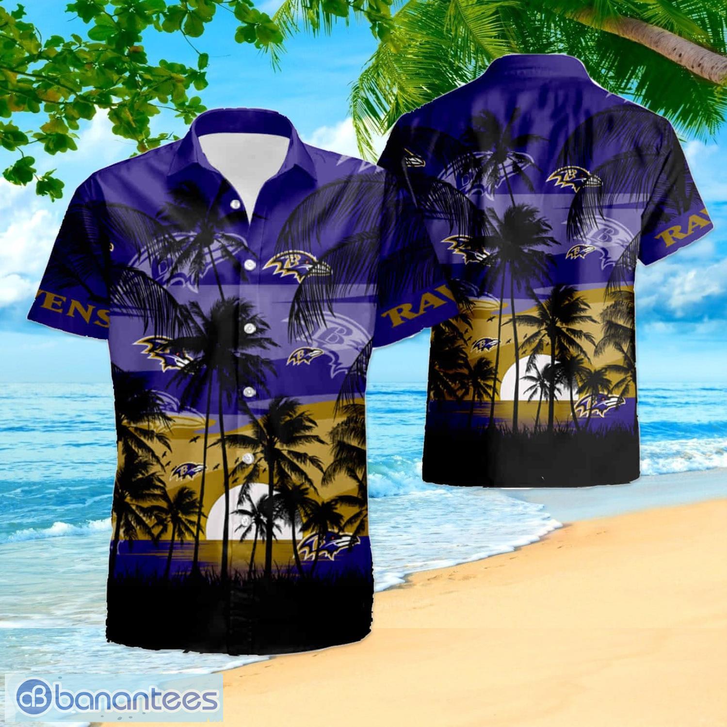 Baltimore Ravens NFL Hawaiian Shirt And Shorts For Men Women Best