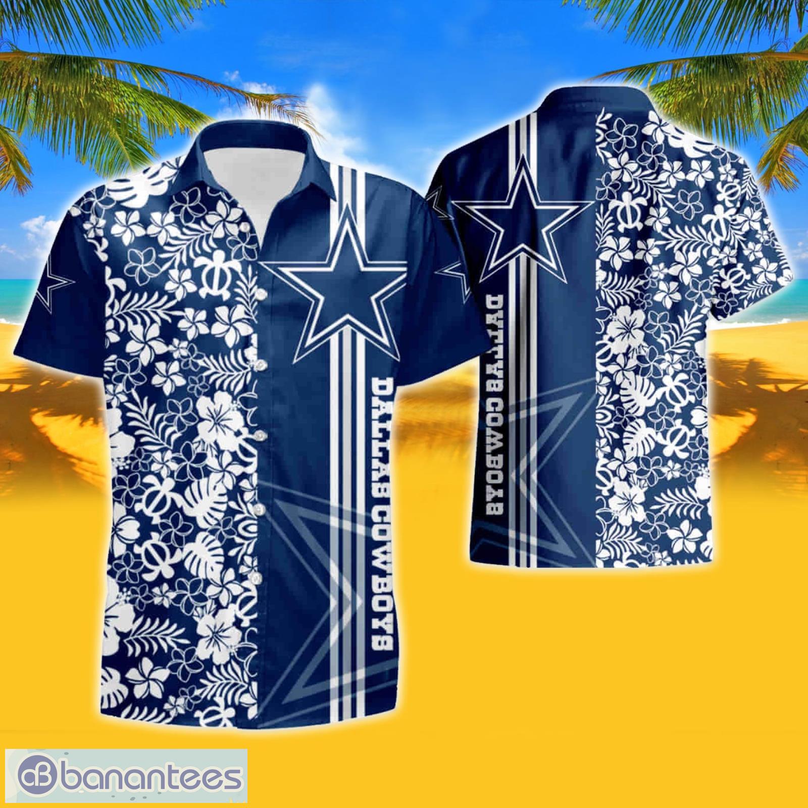 Nfl Dallas Cowboys 2023 Summer Hawaiian Shirt And Shorts - Banantees