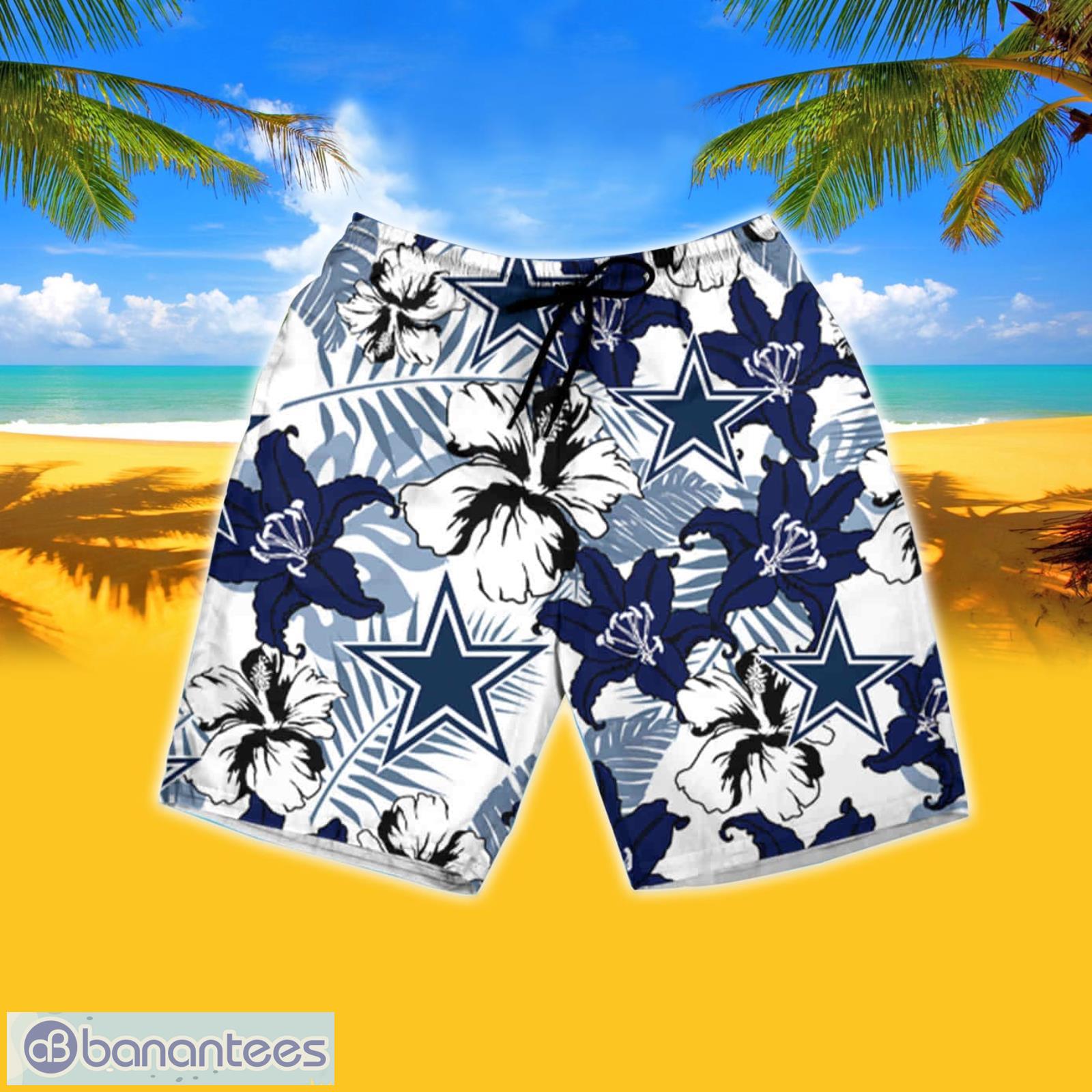 Nfl Dallas Cowboys Summer Hawaiian Shirt And Shorts - Banantees