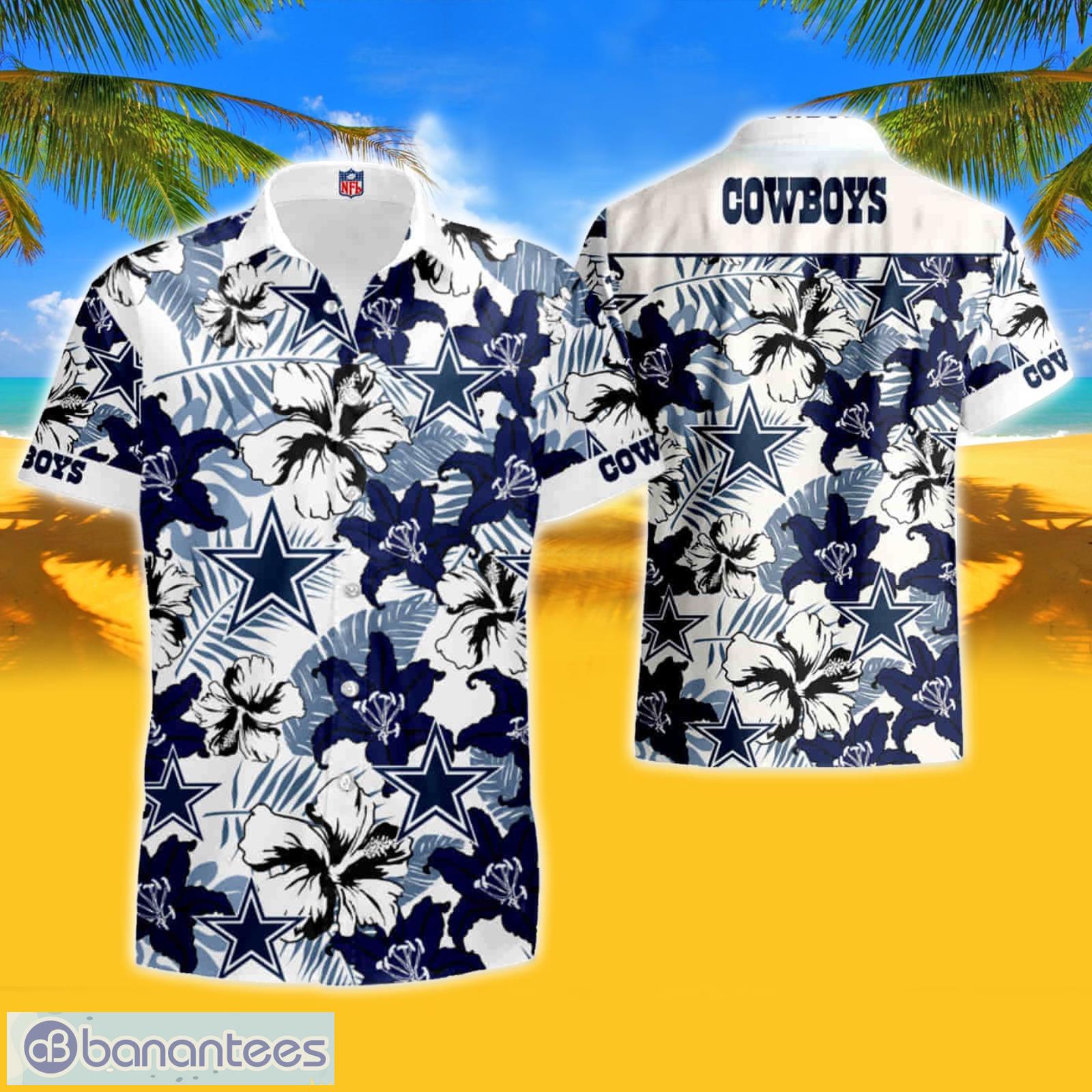 Dallas Cowboys Button Up Shirt Mens Dallas Cowboys Hawaiian Shirt