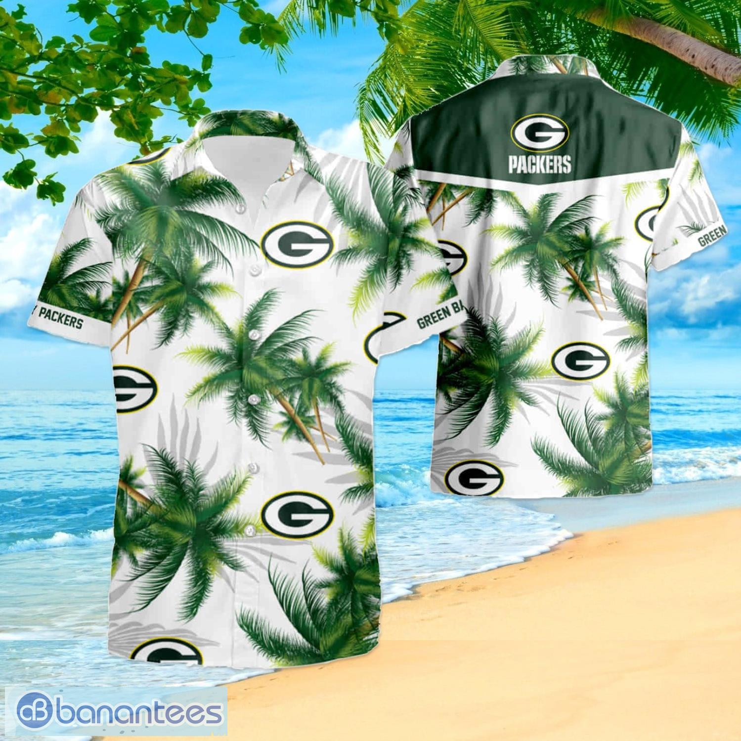 Nfl Green Bay Packers V2 Summer Hawaiian Shirt And Shorts - Banantees