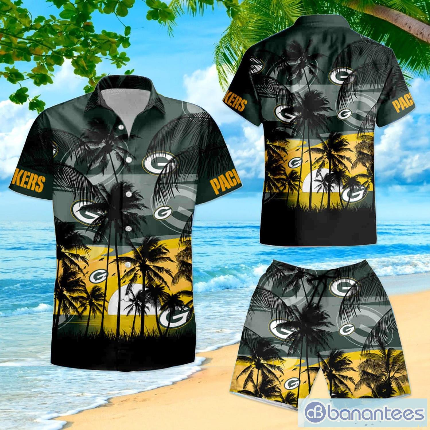 Green Bay Packers NFL Graphic Tropical Pattern Style Summer 3D Hawaiian  Shirt And Shorts For Men And Women Gift Fans - Banantees