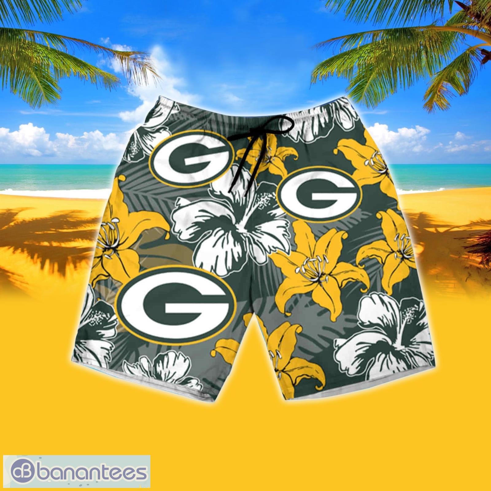 Green Bay Packers NFL Logo Combo Hawaiian Shirt And Short Summer For Men  Women - Freedomdesign