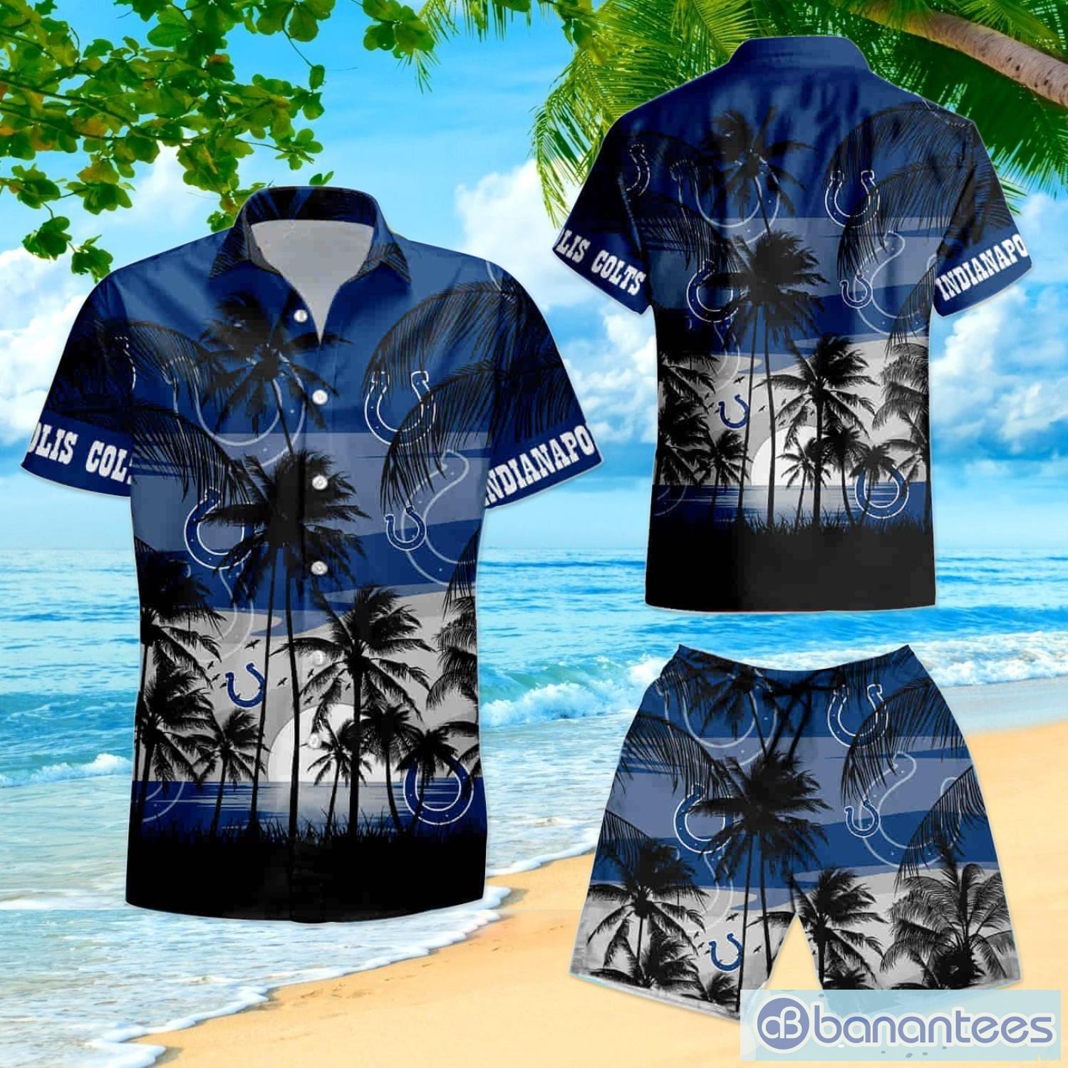 Indianapolis Colts NFL Palm Leaves Hot Summer Collection Funny 3D