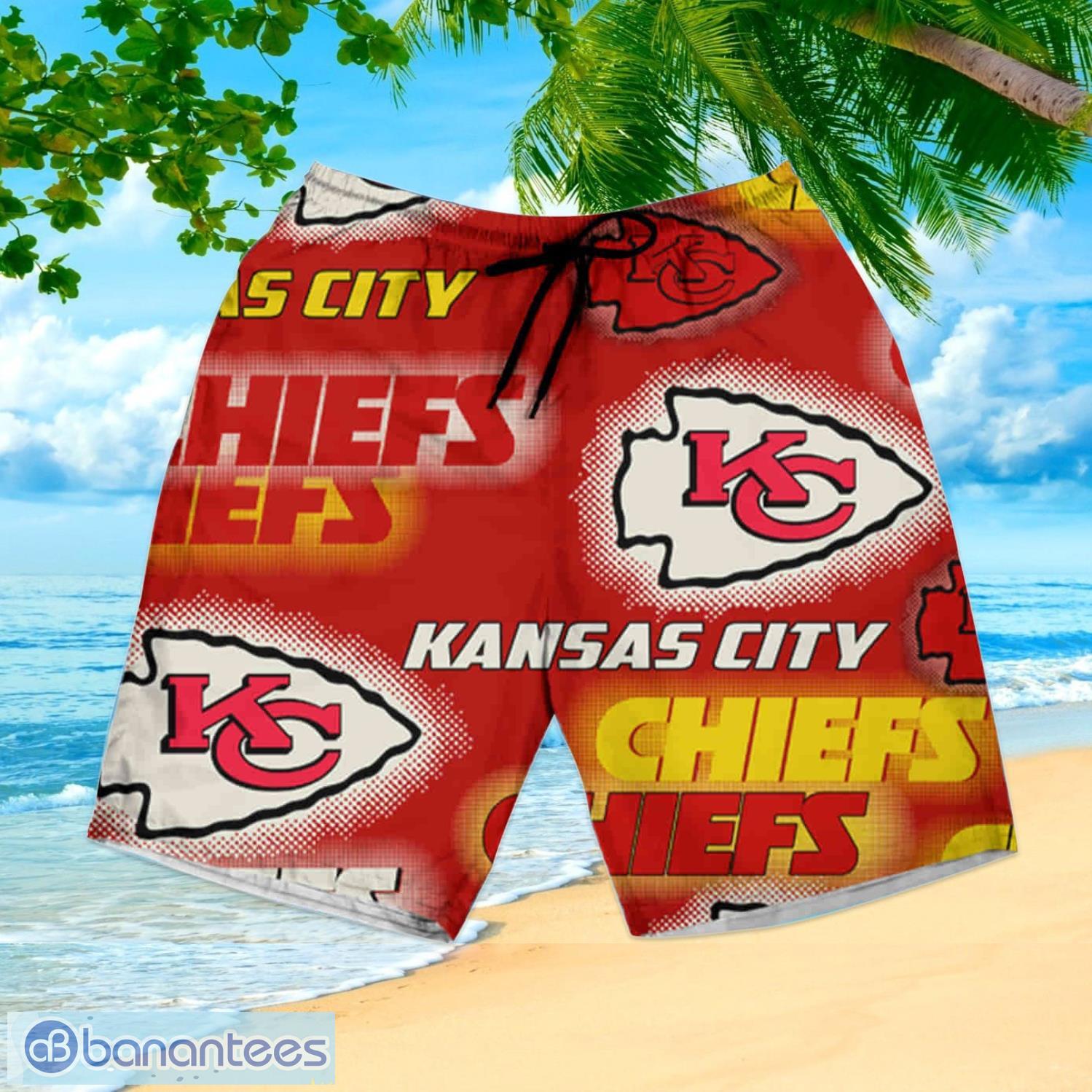 Kansas City Chiefs Nfl Halloween Gift Summer Hawaiian Shirt And Shorts -  Banantees