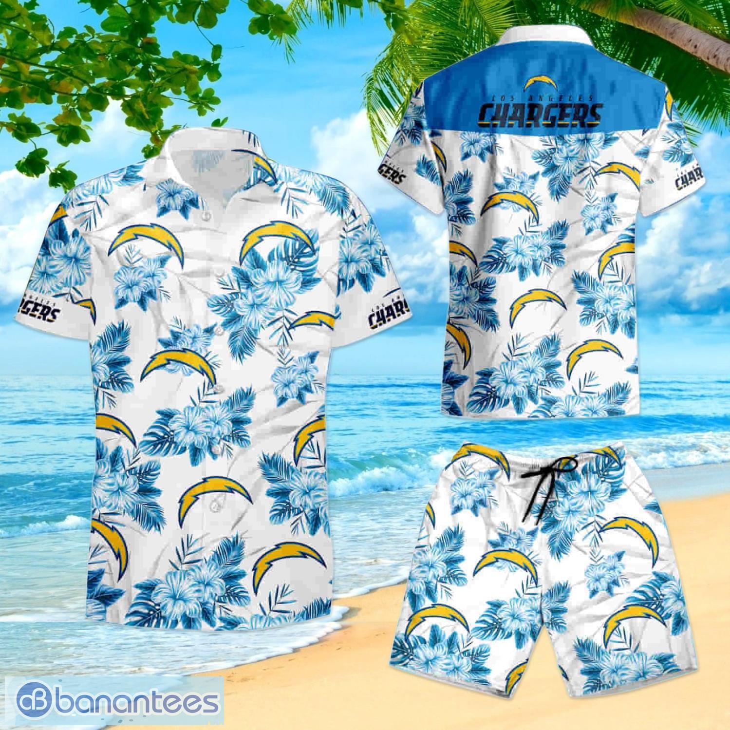 NFL Los Angeles Chargers Logo Hot Hawaiian Shirt Gift For Men And