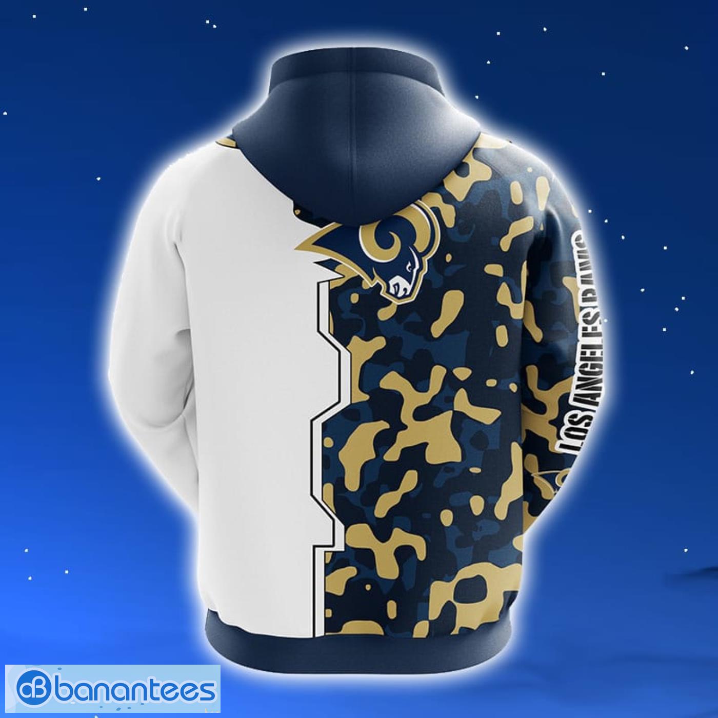 rams camo hoodie