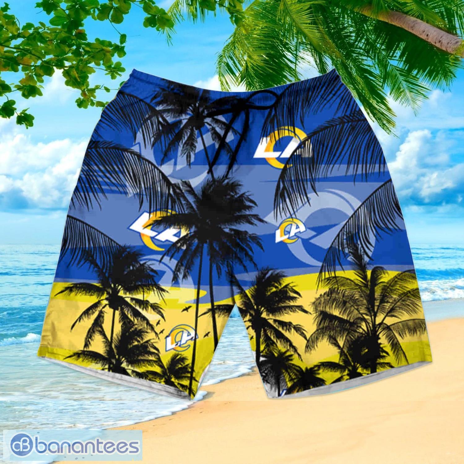 Los Angeles Rams Nfl Hawaiian Shirt And Shorts Best Gift For Summer  Vacation - Banantees