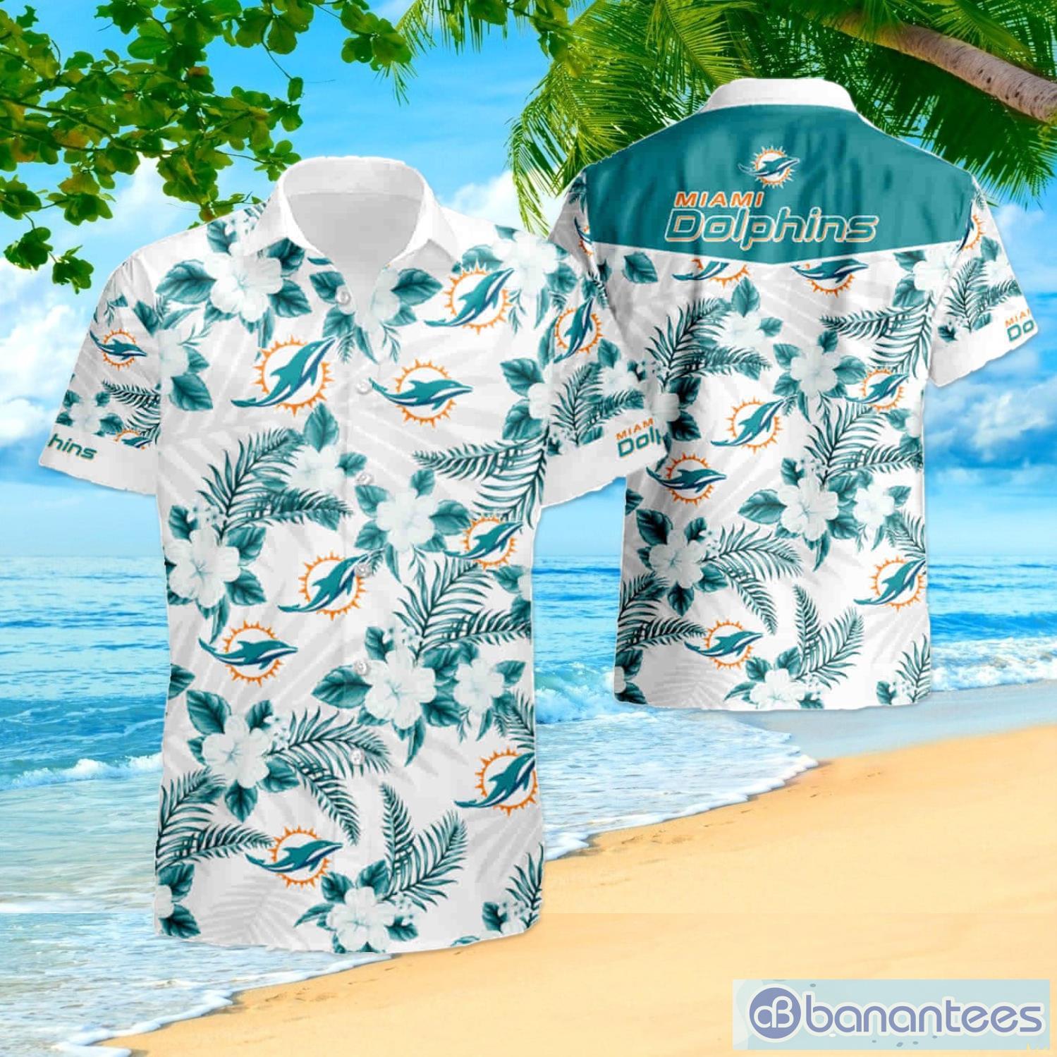 Miami Dolphins Nfl Summer Beach Hawaiian Shirt