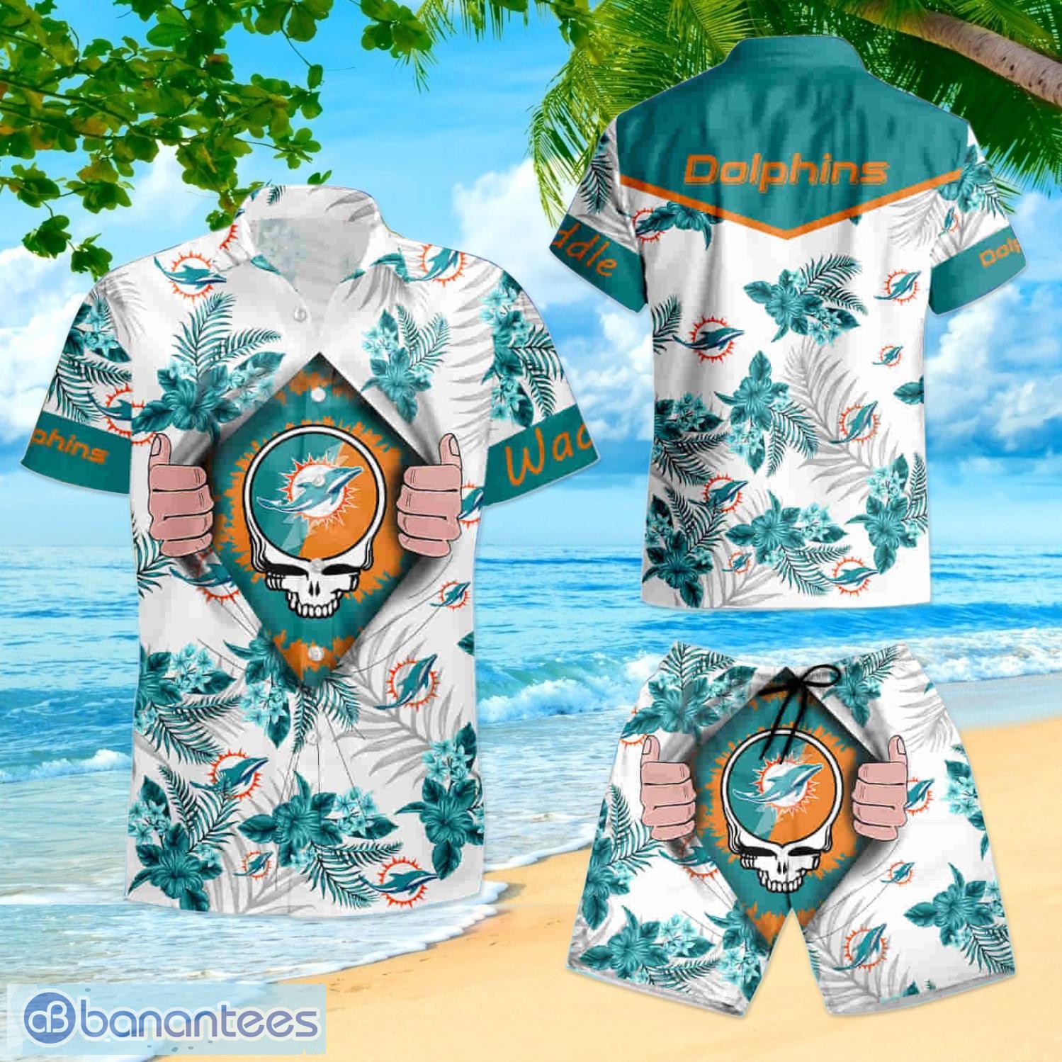 Miami Dolphins NFL Sport Hawaiian Shirt And Shorts Summer Vacation Gift -  Banantees