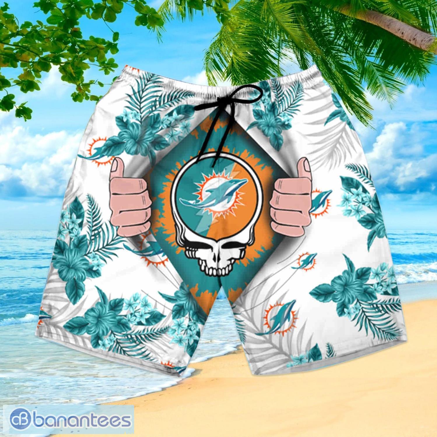 Miami Dolphins NFL Sport Hawaiian Shirt And Shorts Summer Vacation Gift -  Banantees