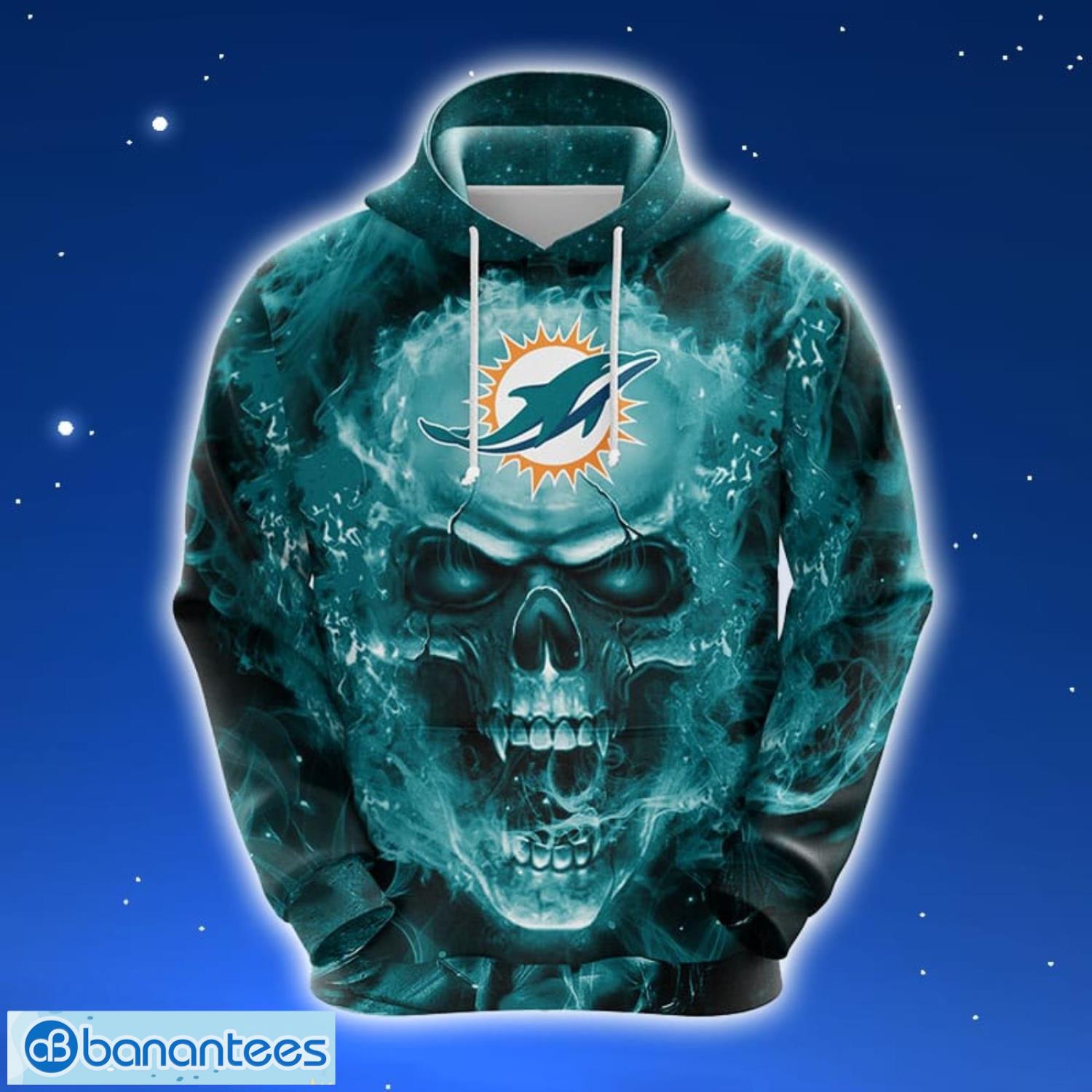 NFL Miami Dolphins All Over Print 3D T-Shirt Hoodie Zip Hoodie
