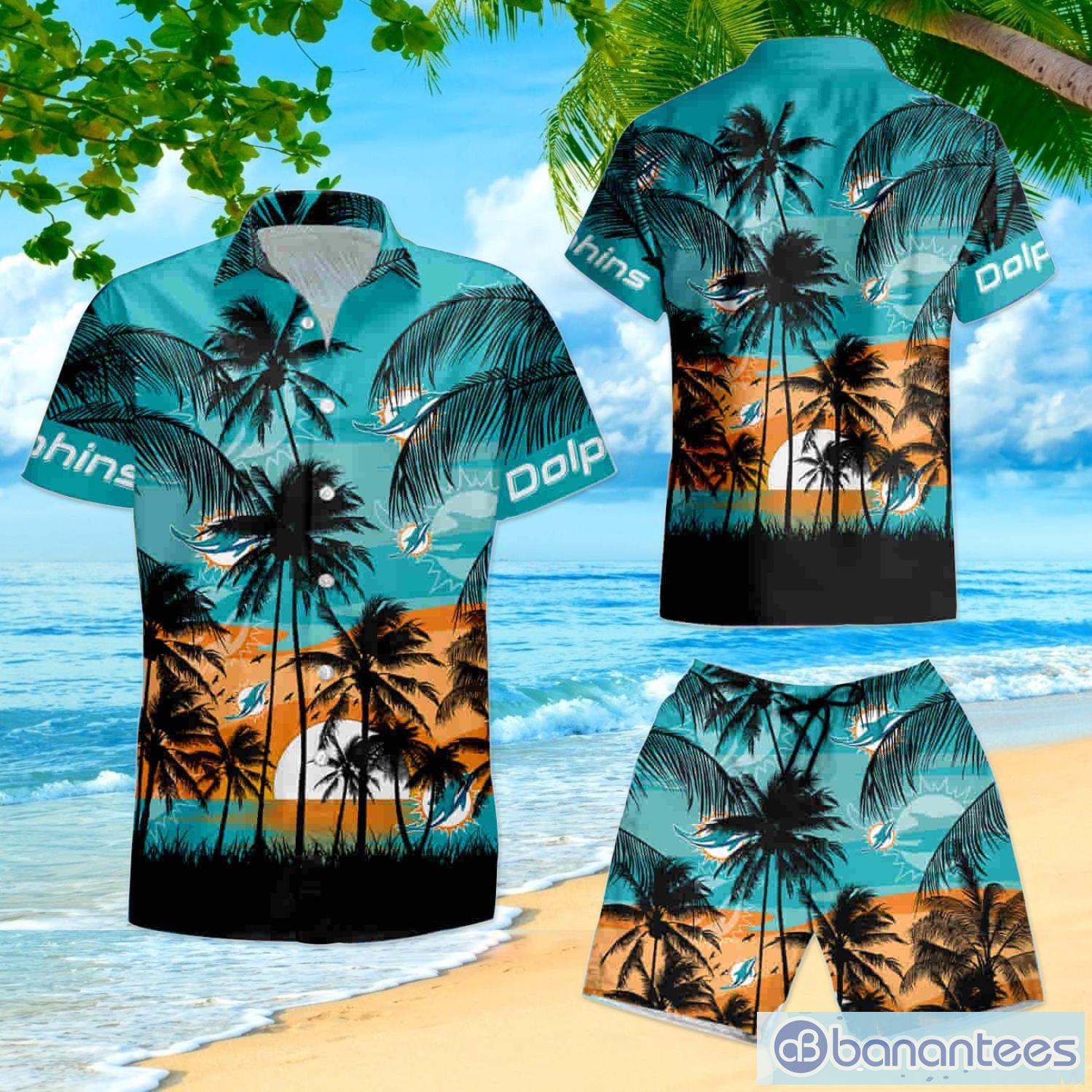 Miami Dolphins NFL Custom Name Hawaii Shirt For Fans Summer Gift - Banantees