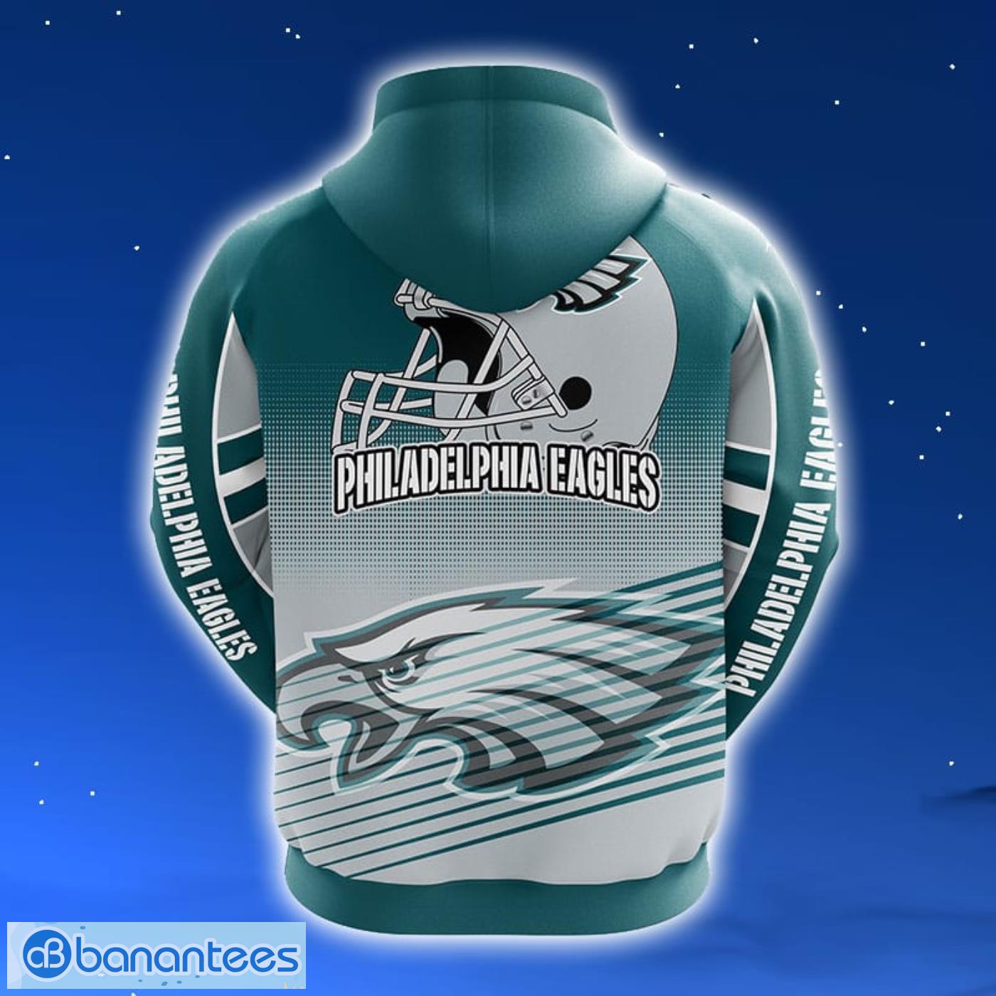 Philadelphia Eagles Hoodie 3D Logo Philadelphia Eagles Gift