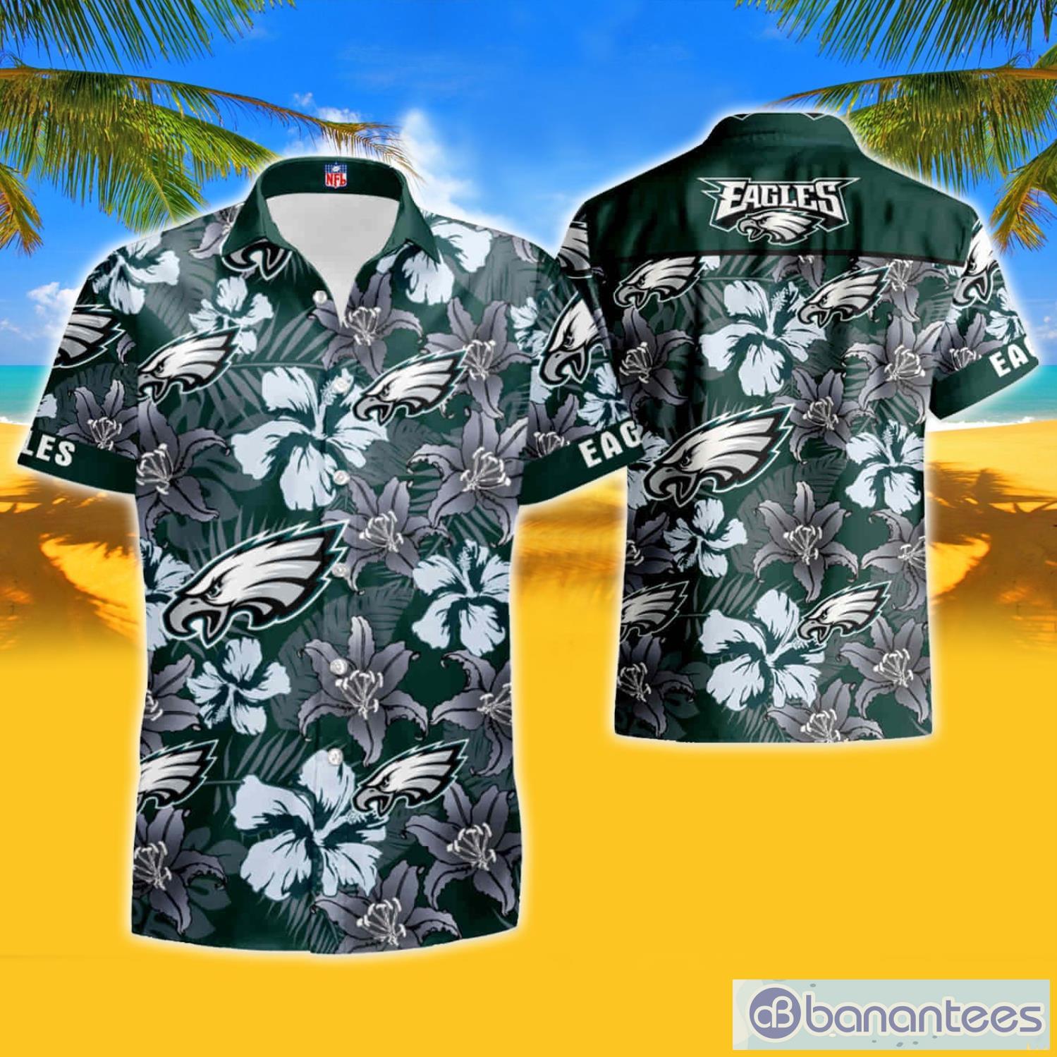 Philadelphia Eagles NFL Fans Cat Graphic Hawaiian Shirt And Short