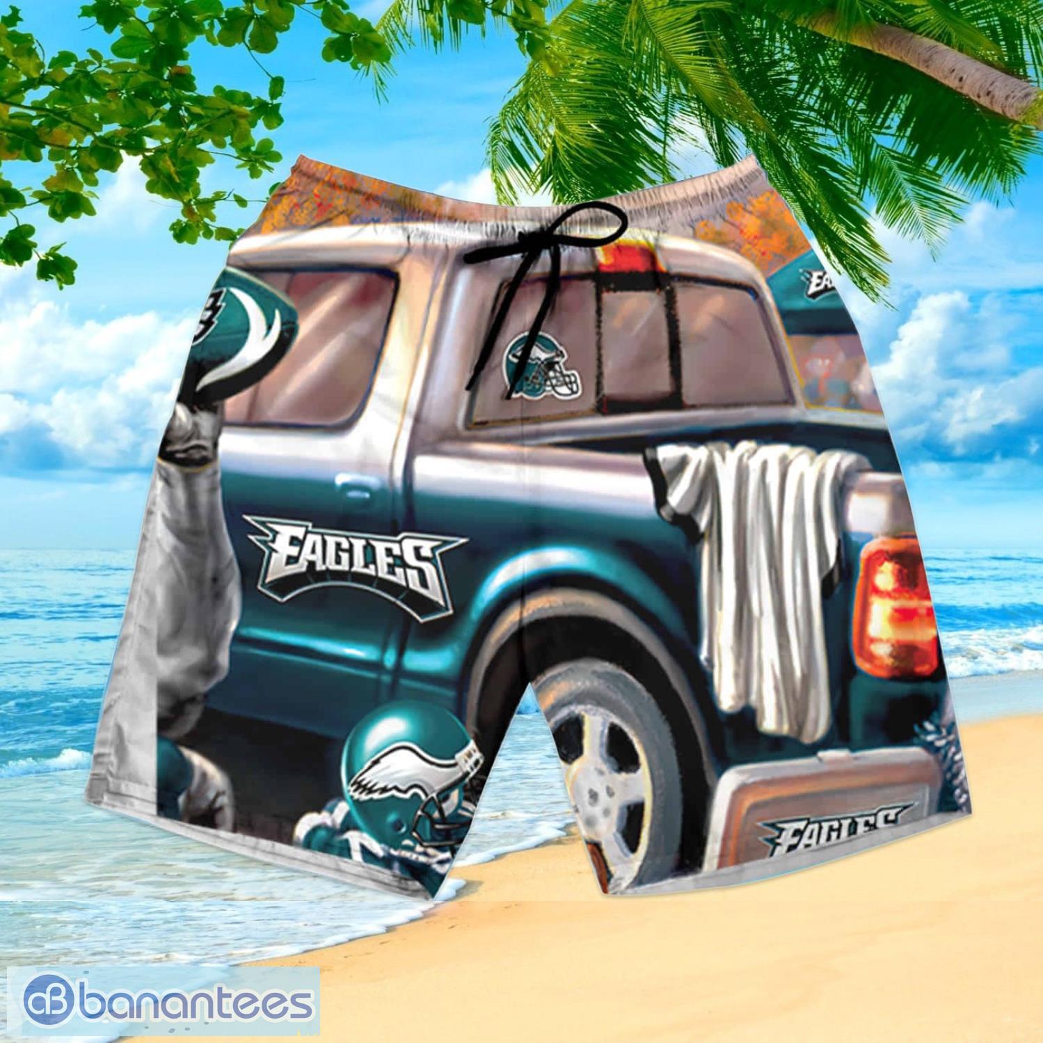 Philadelphia Eagles 3D Hawaiian Shirt And Shorts For Men And Women Gift  Fans - Banantees