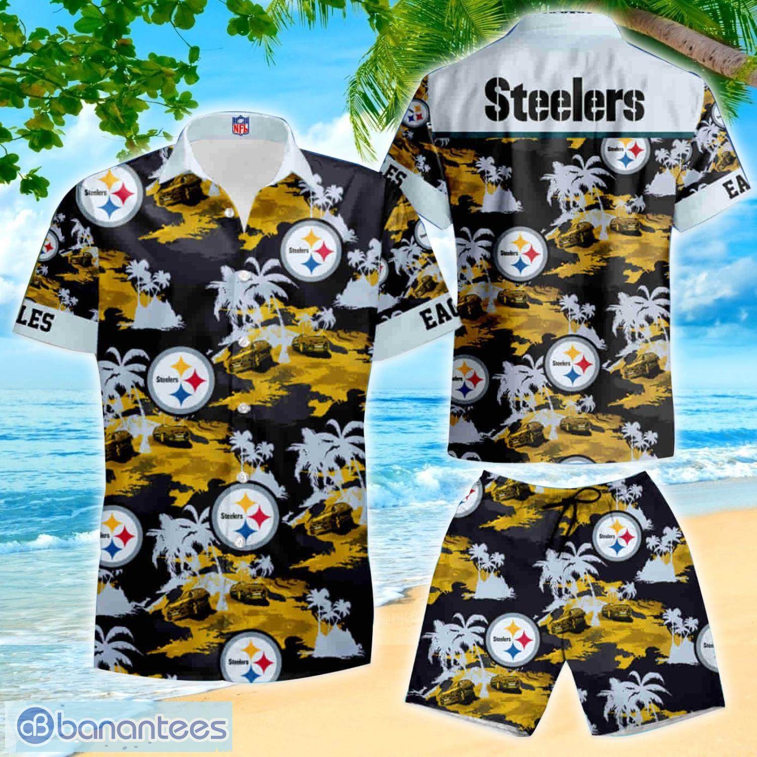 Pittsburgh Steelers NFL Design 1 Beach Hawaiian Shirt Men And Women For  Fans Gift - Banantees