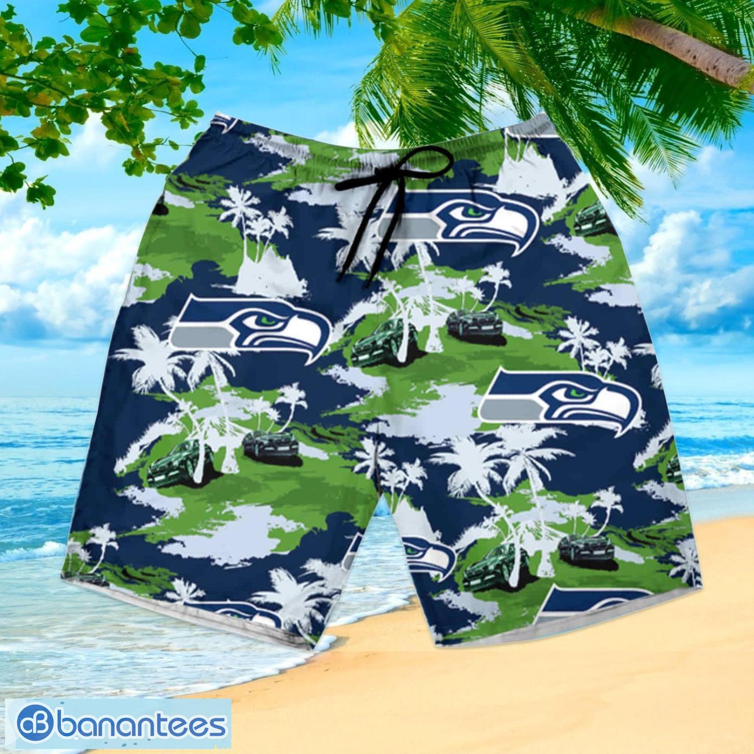 Seattle Seahawks NFL Hawaiian Shirt Heat Aloha Shirt - Trendy Aloha