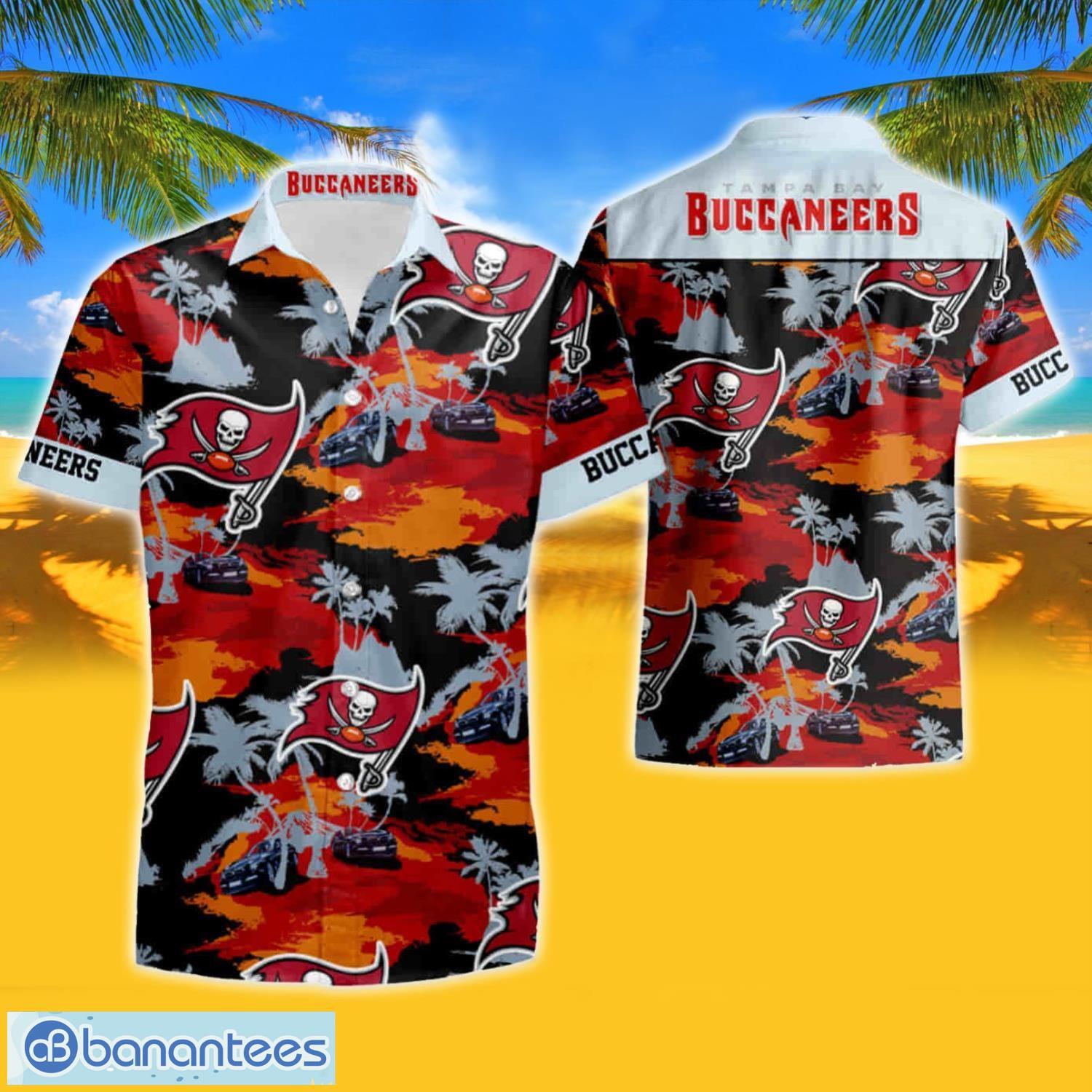 Tampa Bay Buccaneers NFL Hawaiian Shirt Sun Rays Aloha Shirt - Trendy Aloha