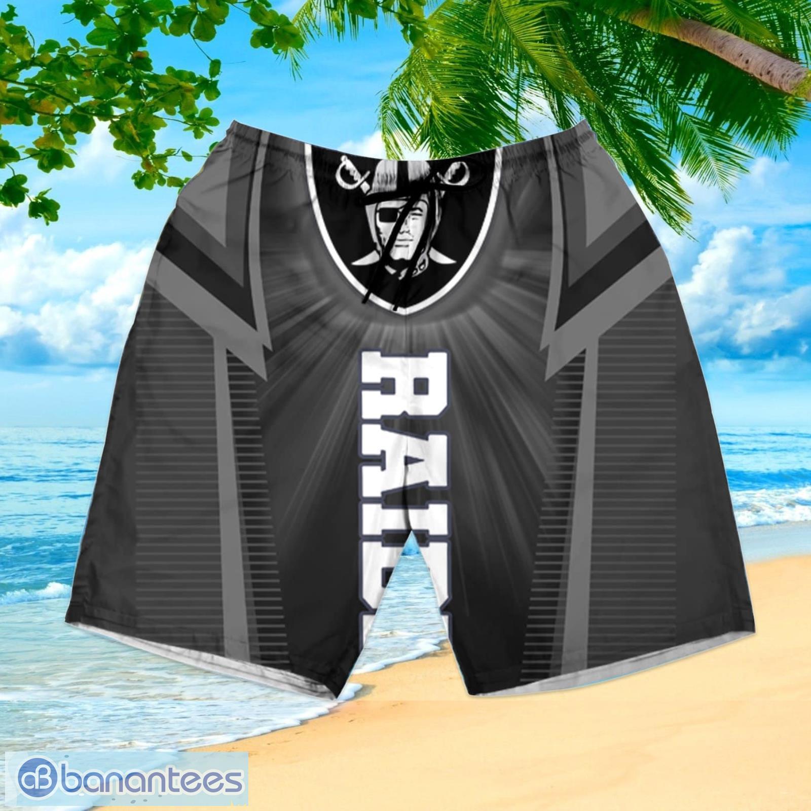 Las Vegas Raiders Custom Name NFL Floral Hawaiian Shirt And Shorts Gift For  Men And Women Fans - Banantees