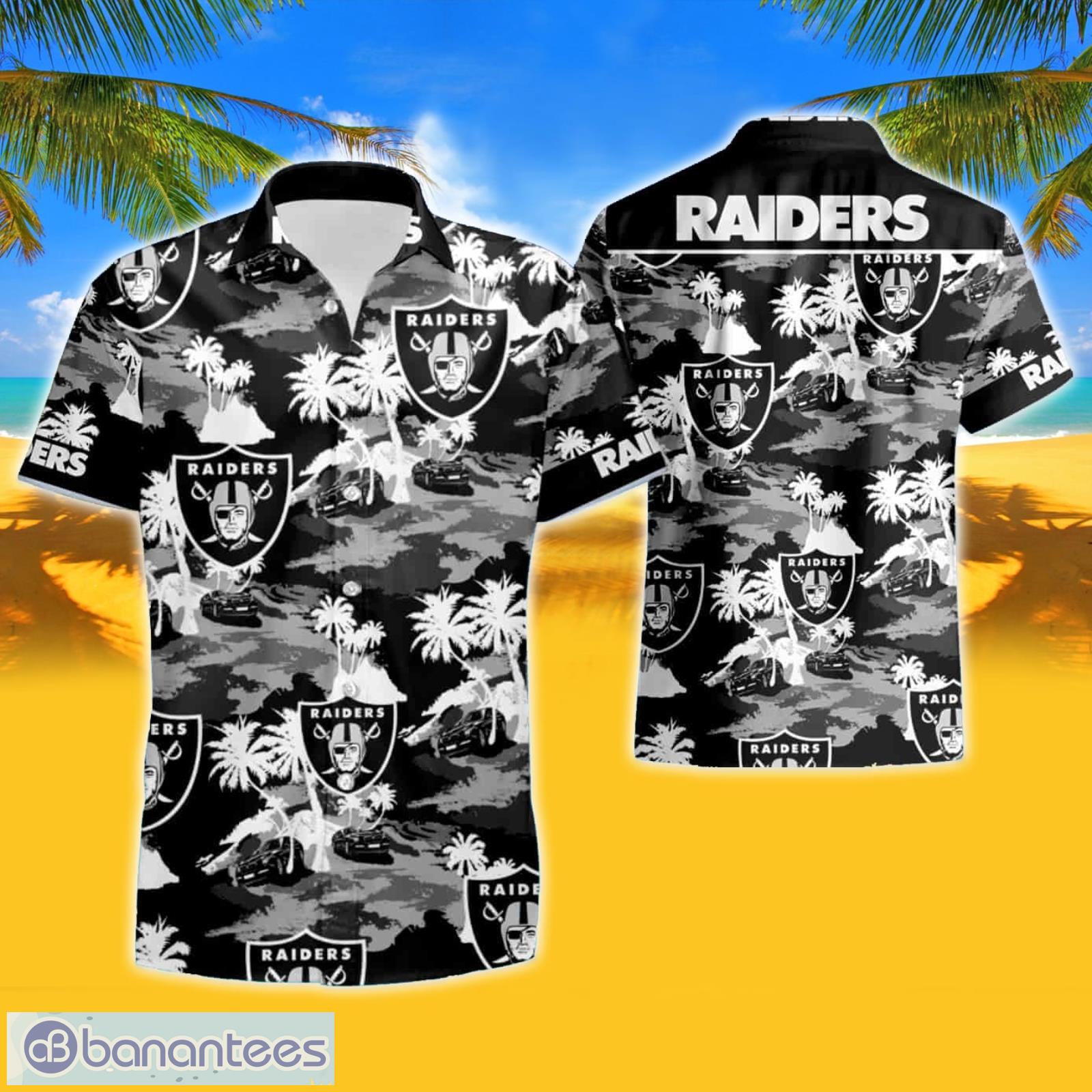 Nfl Las Vegas Raiders Fans Hawaii Summer Hawaiian Shirt And Short