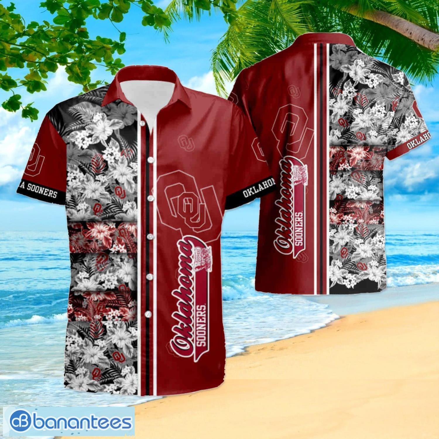 Oakland Raiders Tropical Flower Short Sleeve Aloha Hawaiian Shirt And  Shorts Beach Gift - Banantees