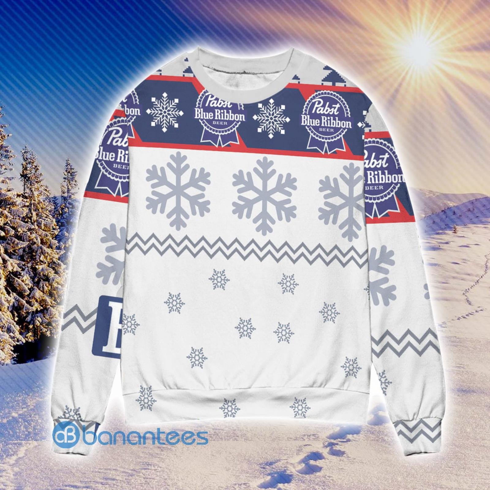 Los Angeles Dodgers Logo Knitted Snowflakes Pattern Ugly Christmas Sweater  - Banantees