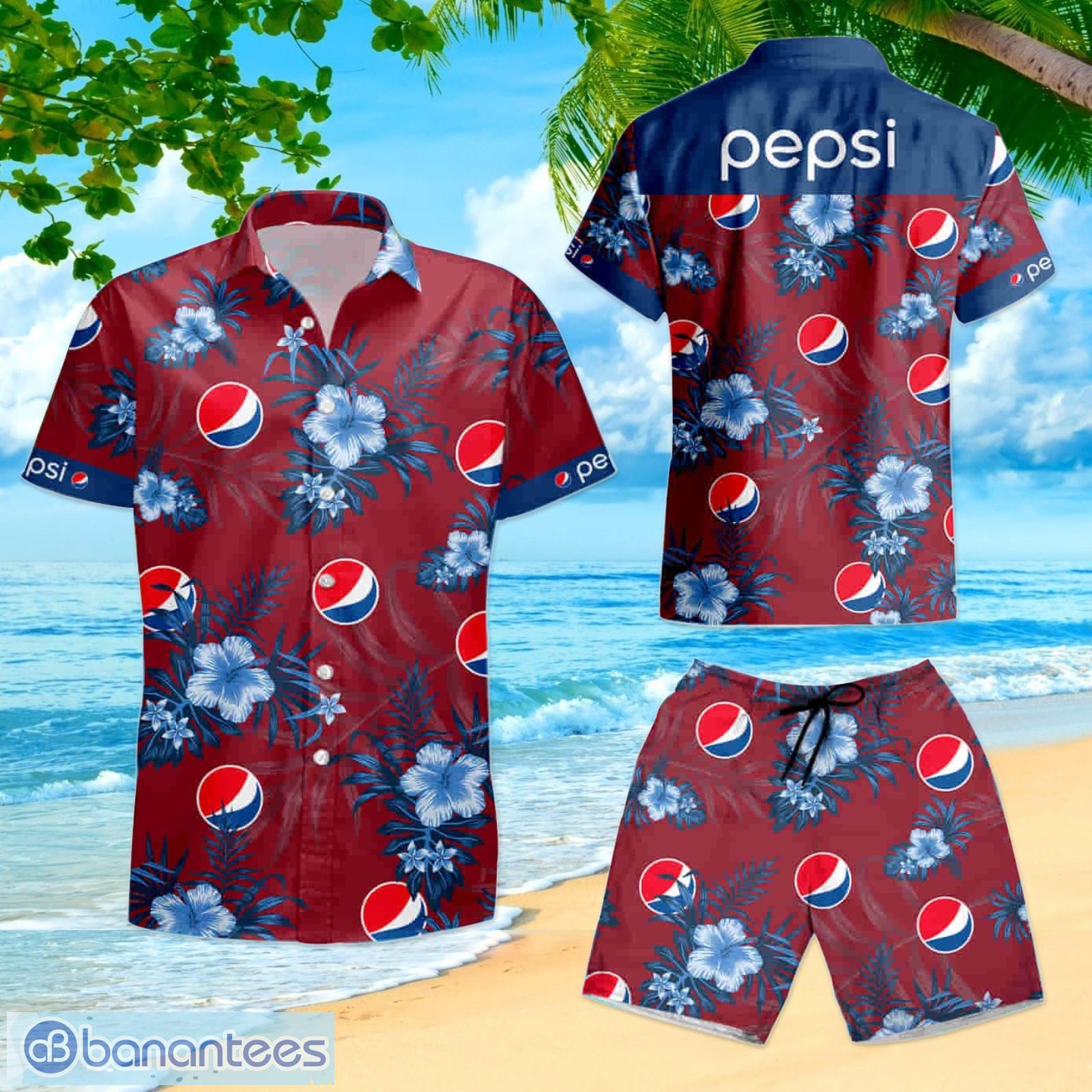 pepsi button up shirt