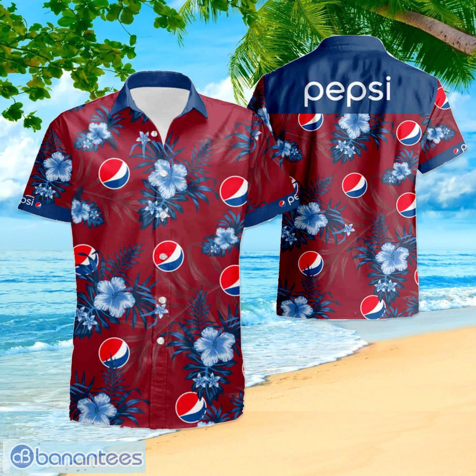 pepsi button up shirt