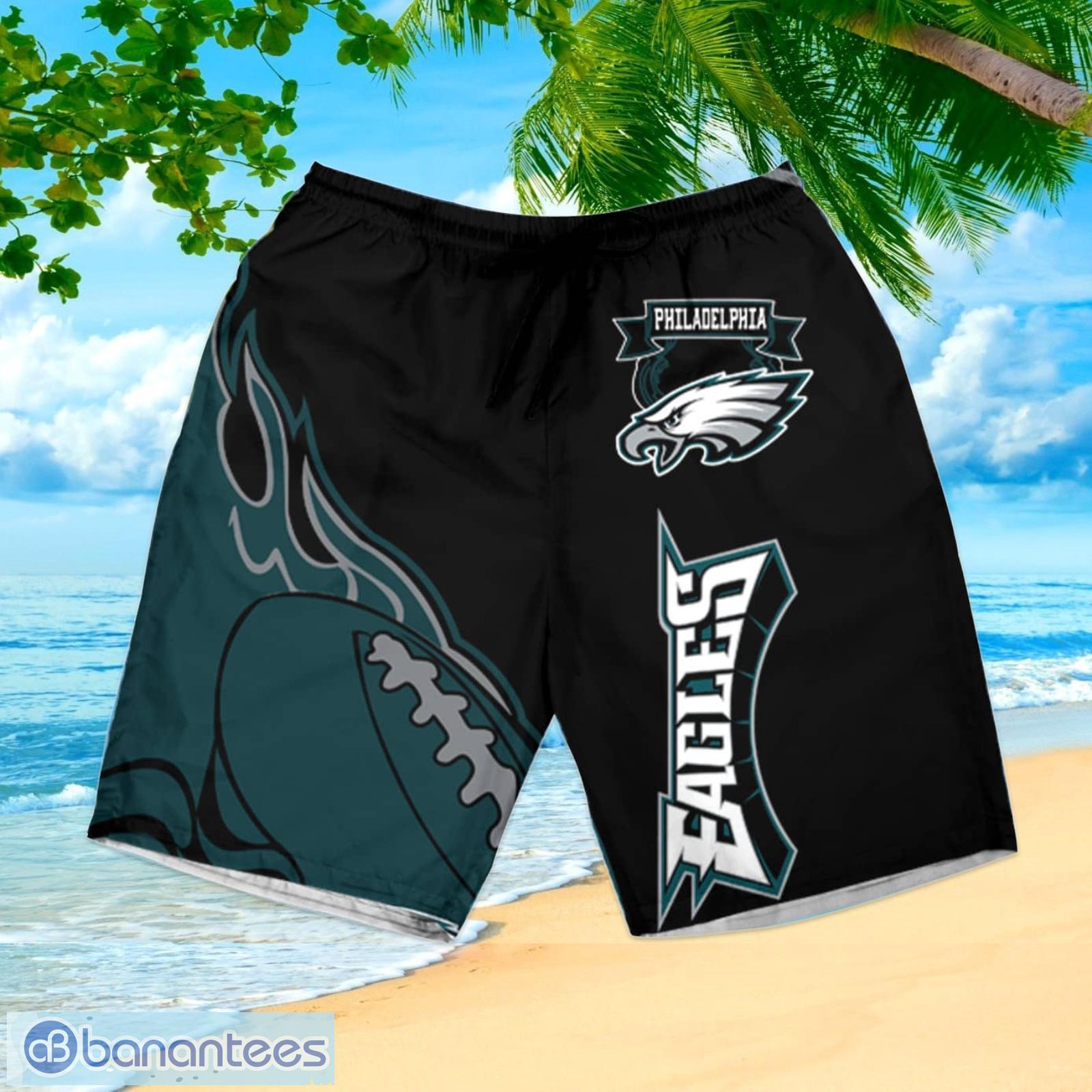 Philadelphia Eagles Nfl Summer Hawaiian Shirt And Shorts - Banantees