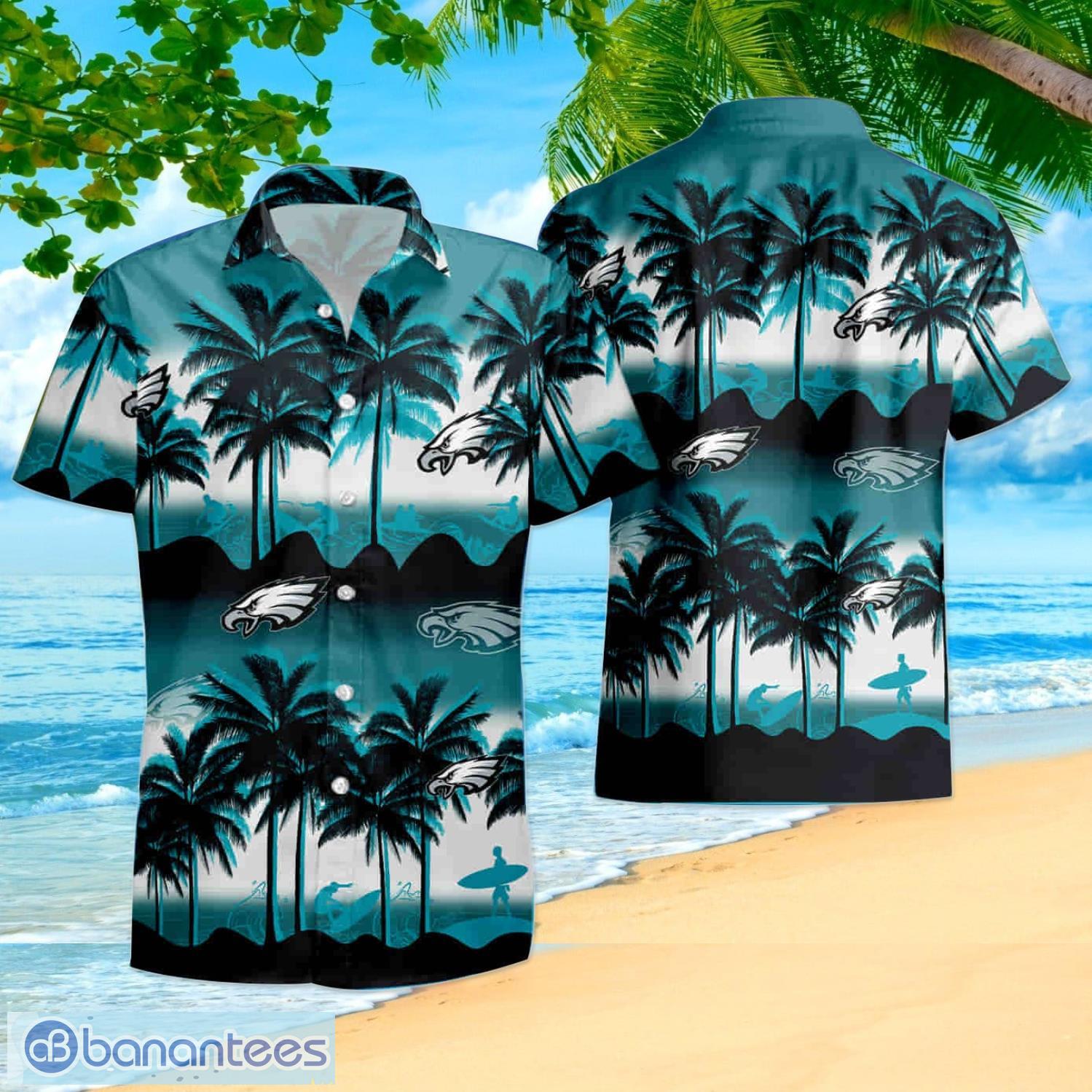 Philadelphia Eagles NFL Style 7 Summer 3D Hawaiian Shirt And Shorts For Men  And Women Gift Fans - Banantees