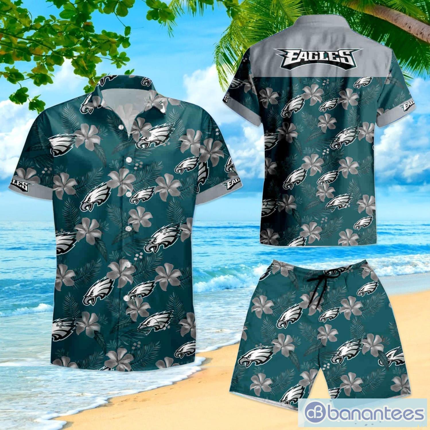 Philadelphia Eagles Cool Summer Hawaiian Shorts Gift For Fans